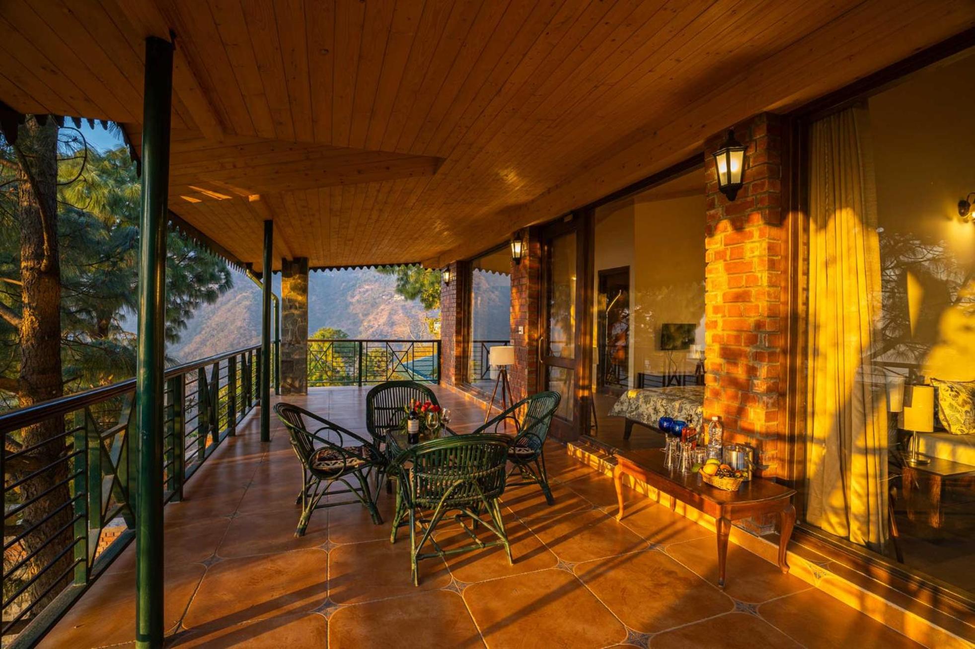StayVista at The Winter Line with Outdoor Pvt Pool & Comp Breakfast view 3