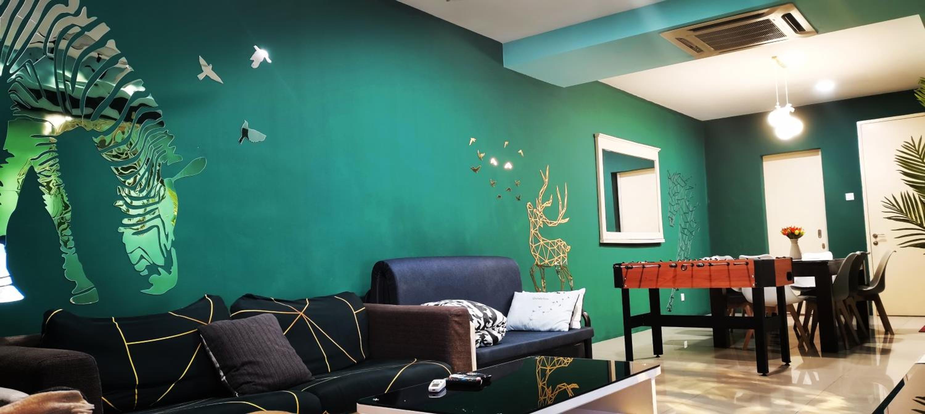 Cozy Forest Themed Homestay 4 Bedroom (max 12pax)