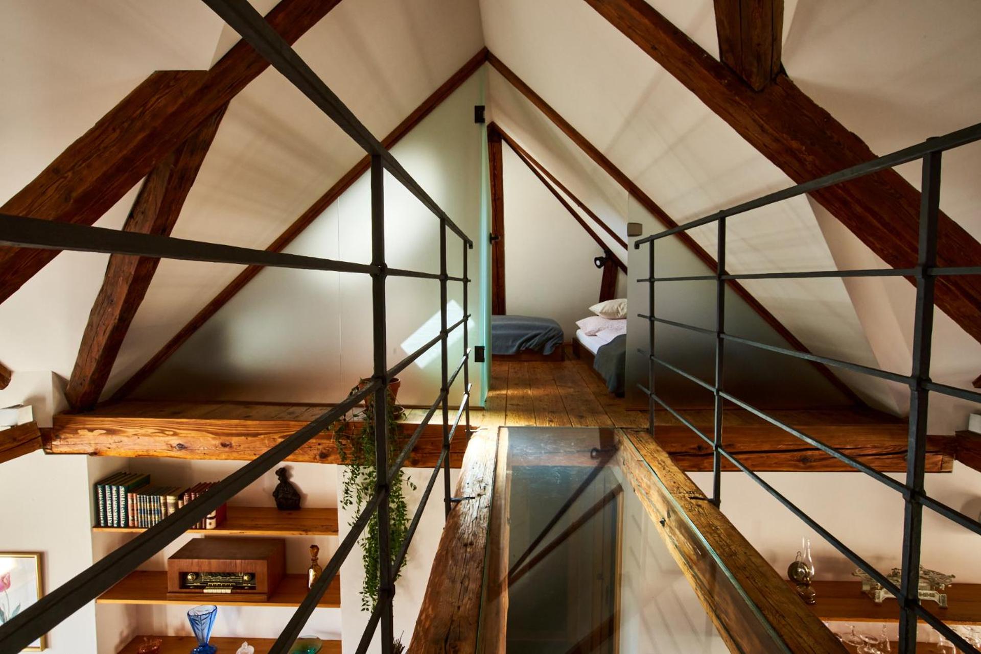 Baroque chaplain house Kaplanka 1796 A. D. - historical luxury apts in Bohemian Paradise