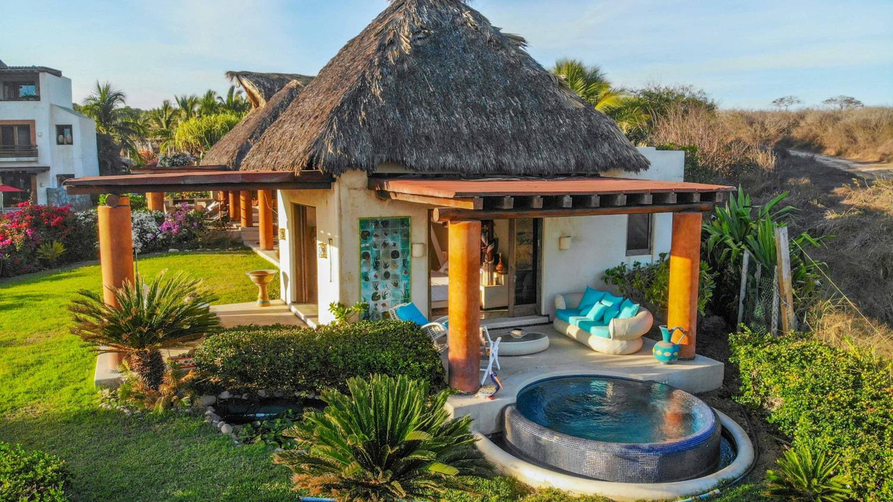 Irekua Beach House Ixtapa view 2