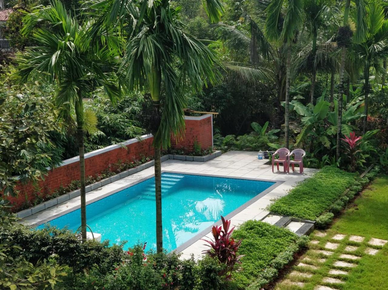 Peaceful Chaitra Villa 5Bhk And 4Bhk Alibaug Swimming Pool Is Common Between Both Property view 5