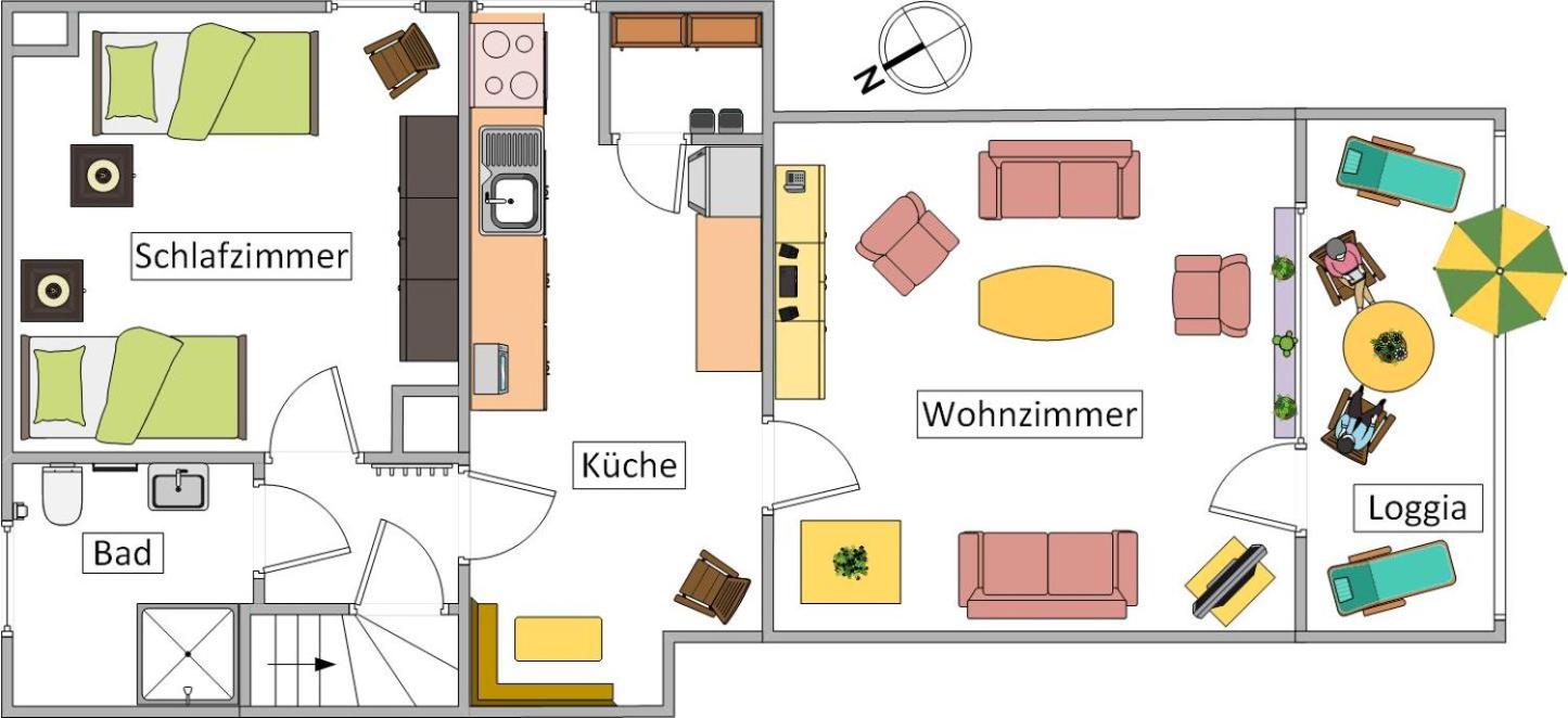 Ferienwohnung Meier-Althof view 2