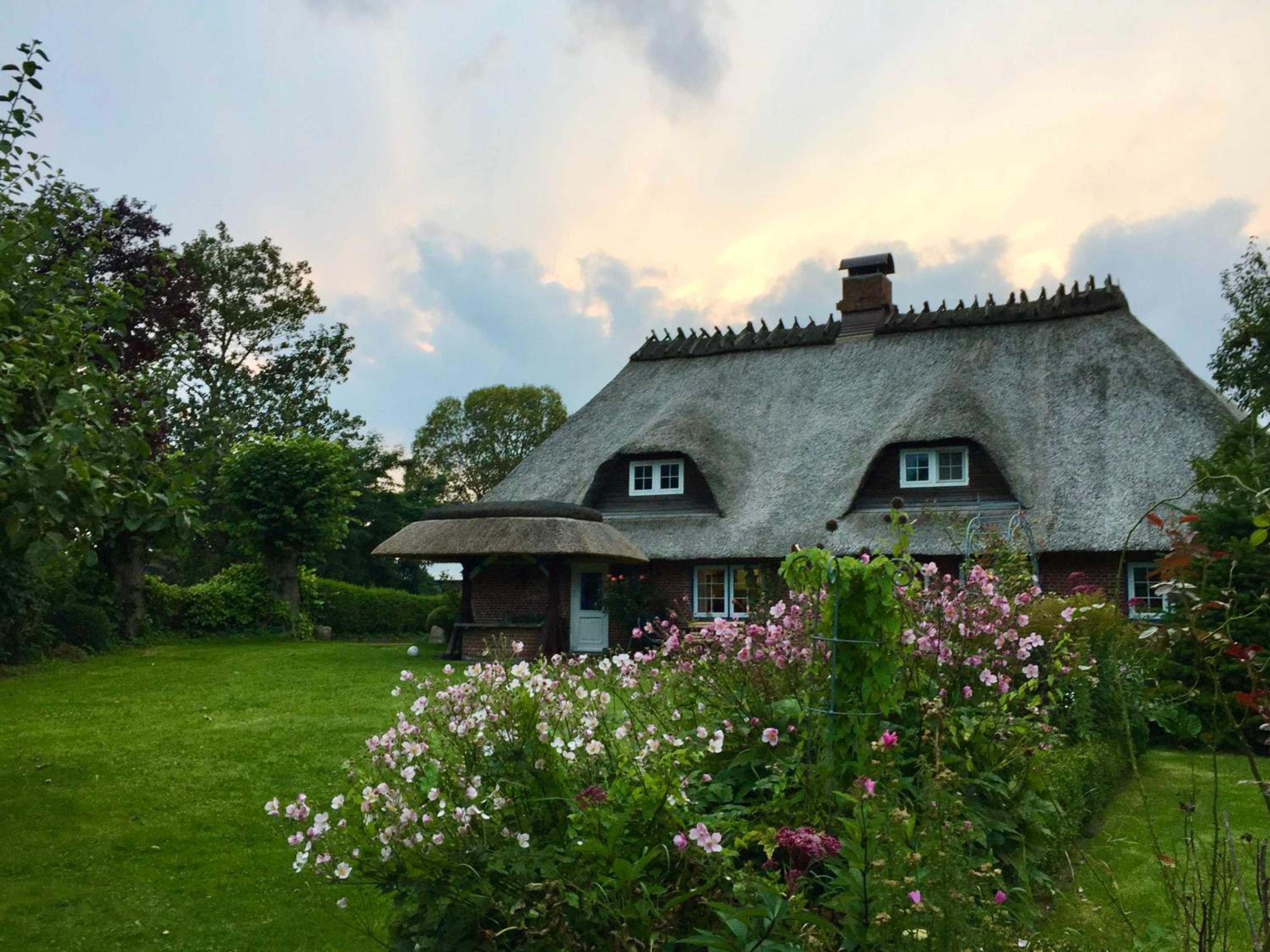 Reetdachkaten in Schuby, Ostsee