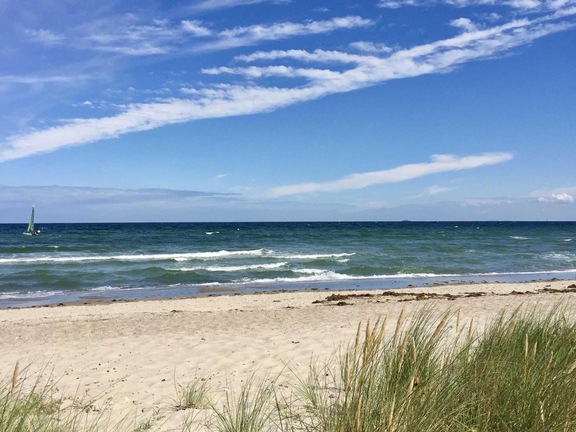 Reetdachkaten in Schuby, Ostsee