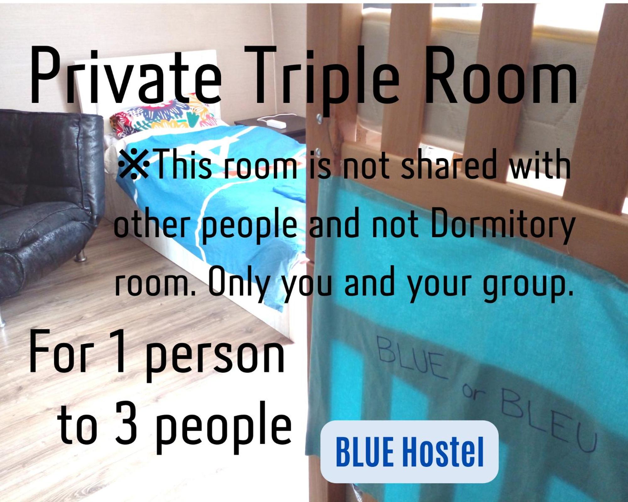 BLUE Hostel - check message after booking view 5