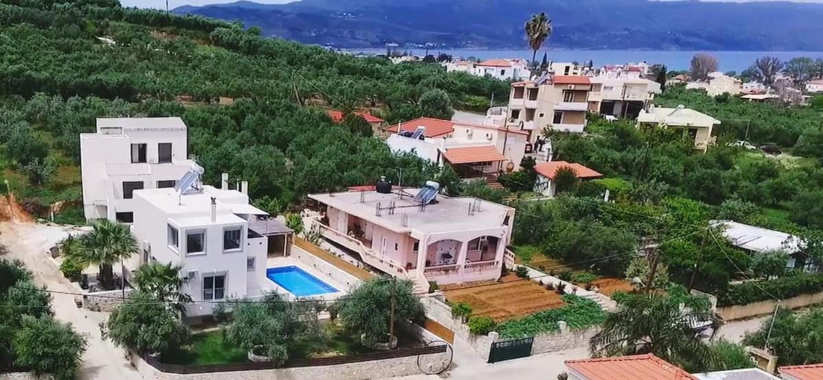 Villa Diktina with private pool sea view view 4