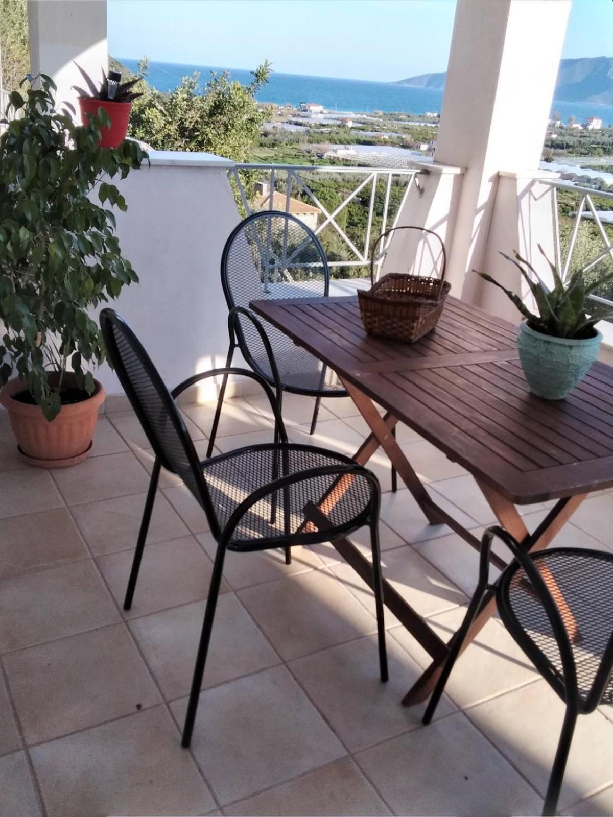 Red Rock and View Leonidio maisonette studio view 2