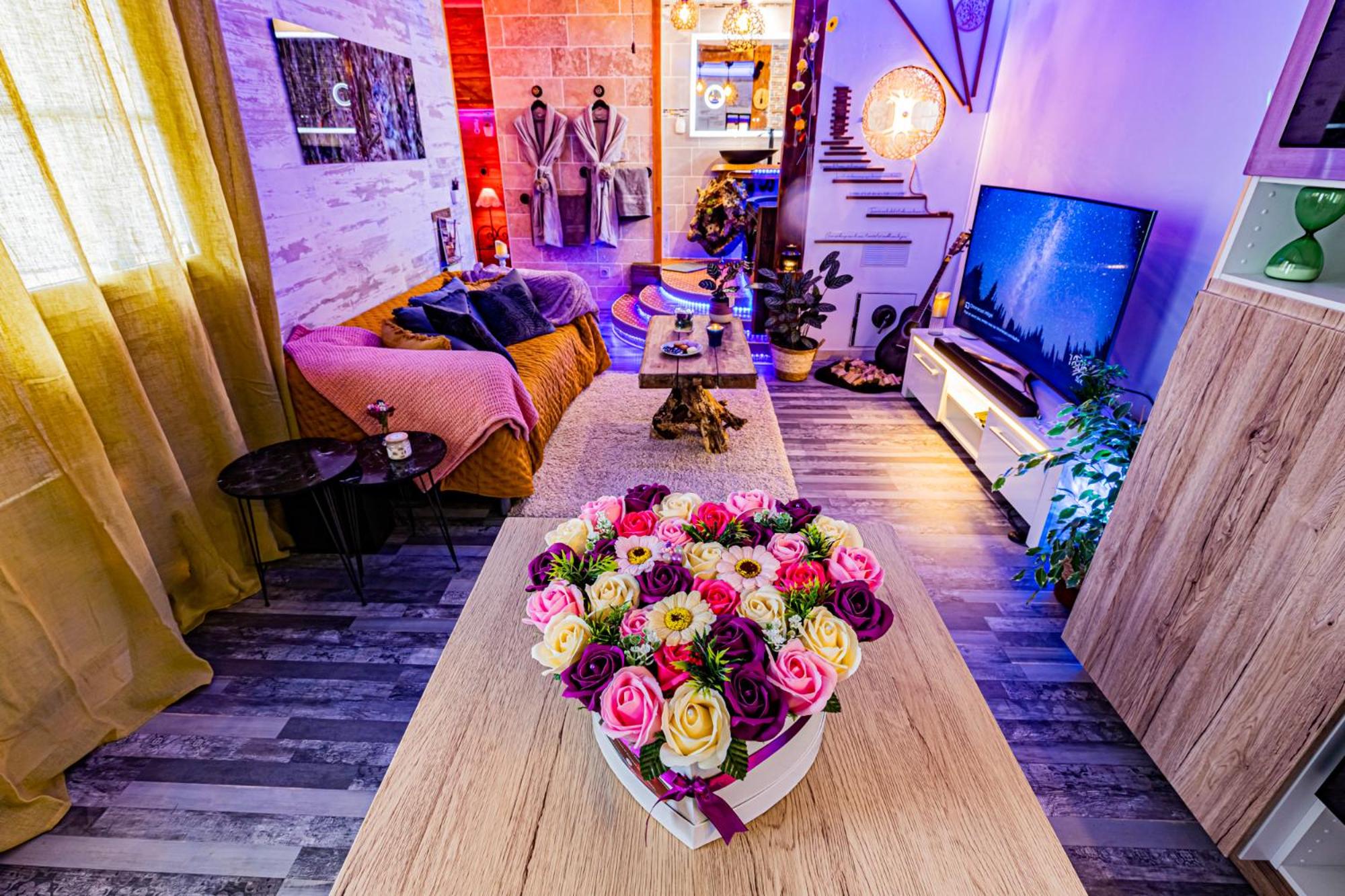 Hotel Le Néflier Dijon - appart balnéo - SPA romantique pour 2 - Image 1