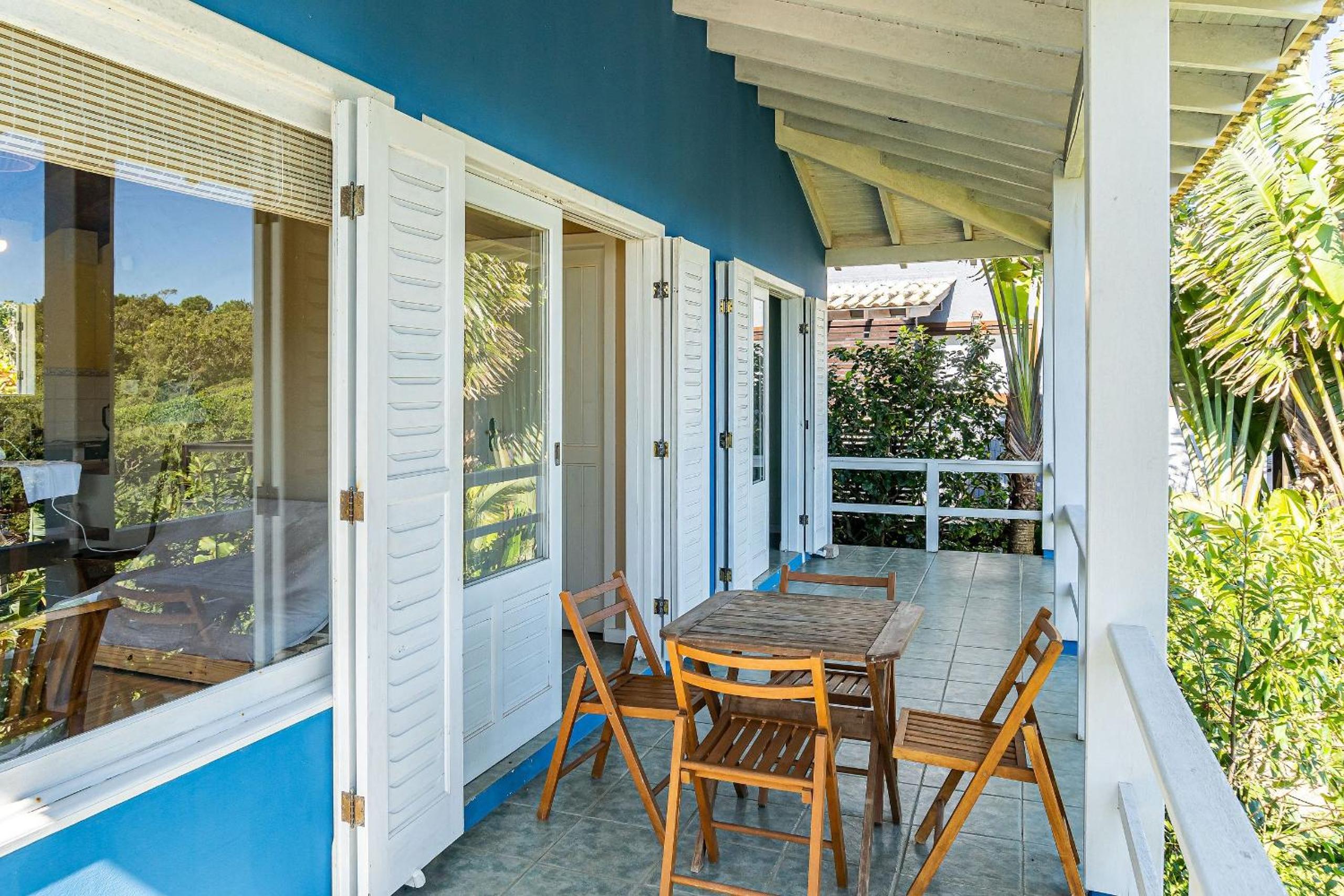 Linda casa pé na areia vista para o Ouvidor EGO003