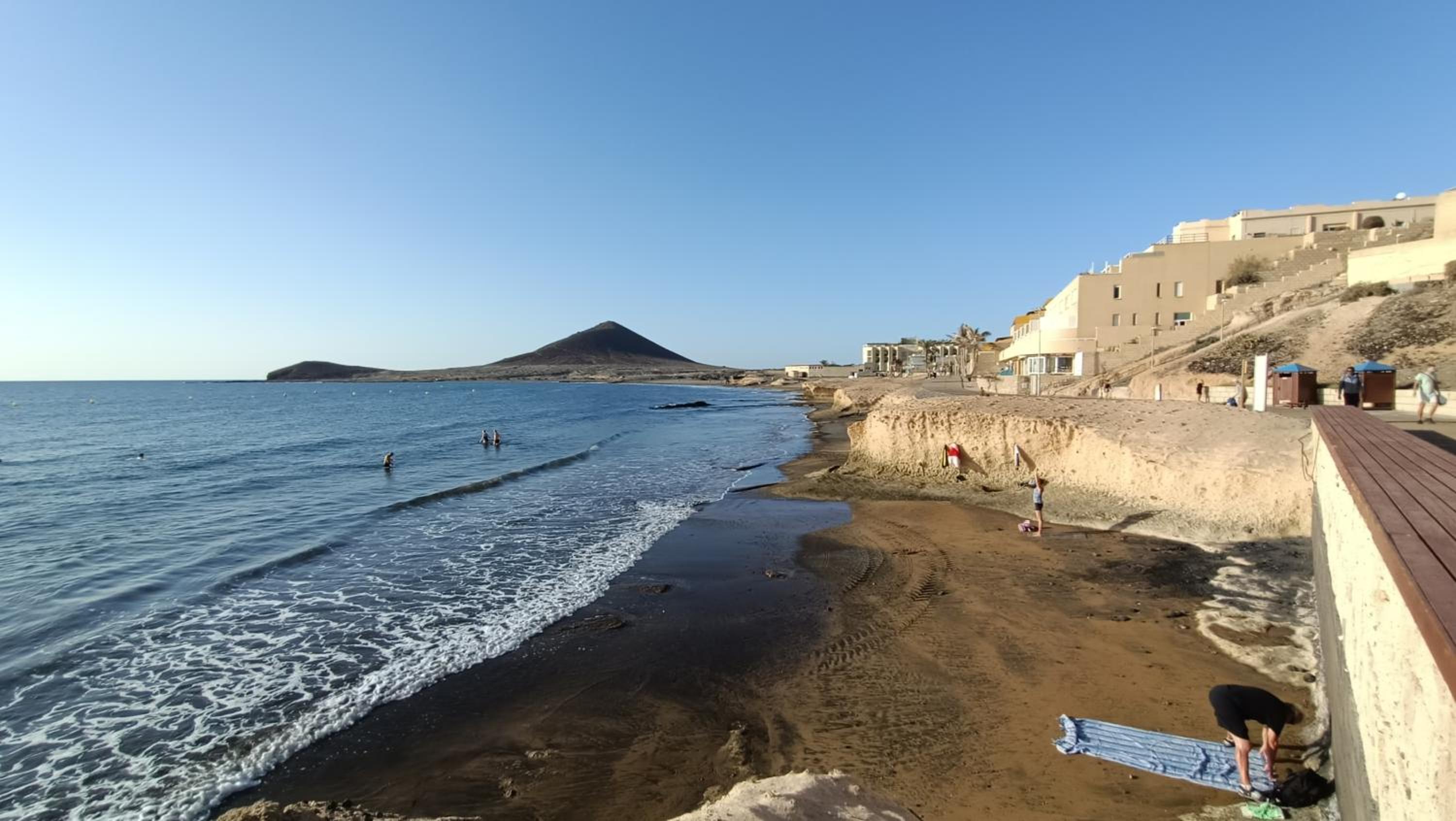Views of El Medano beach, two view 5