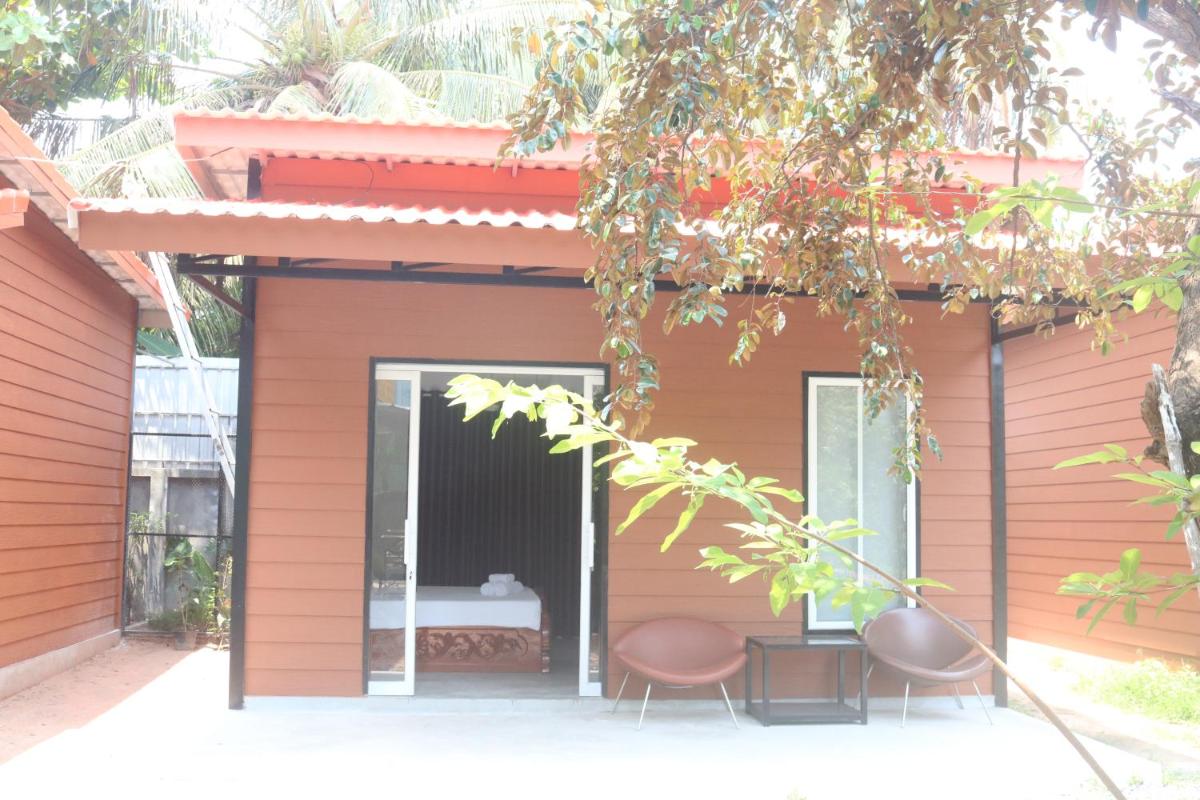 outdoor BBQ area
