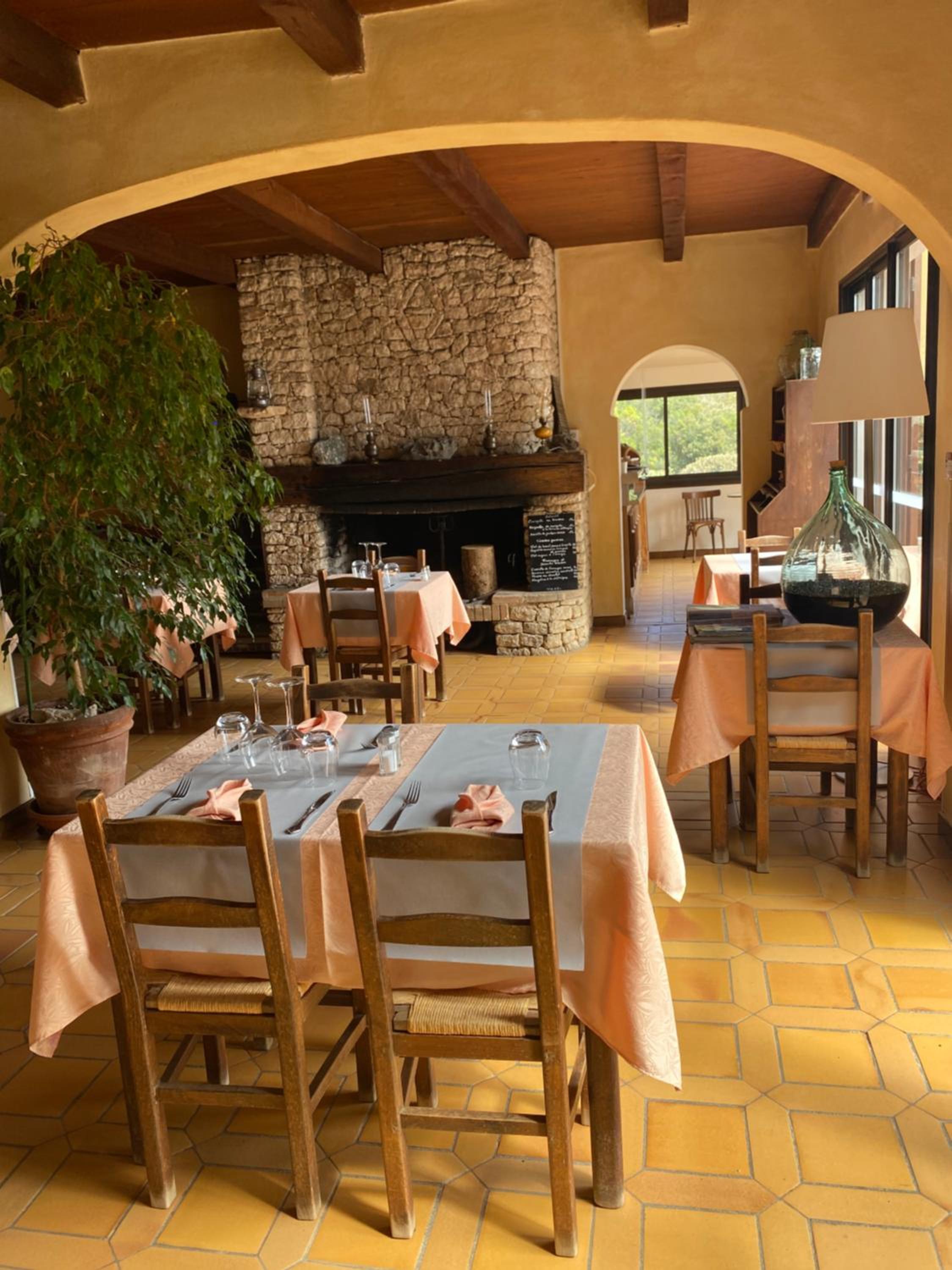 outdoor BBQ area