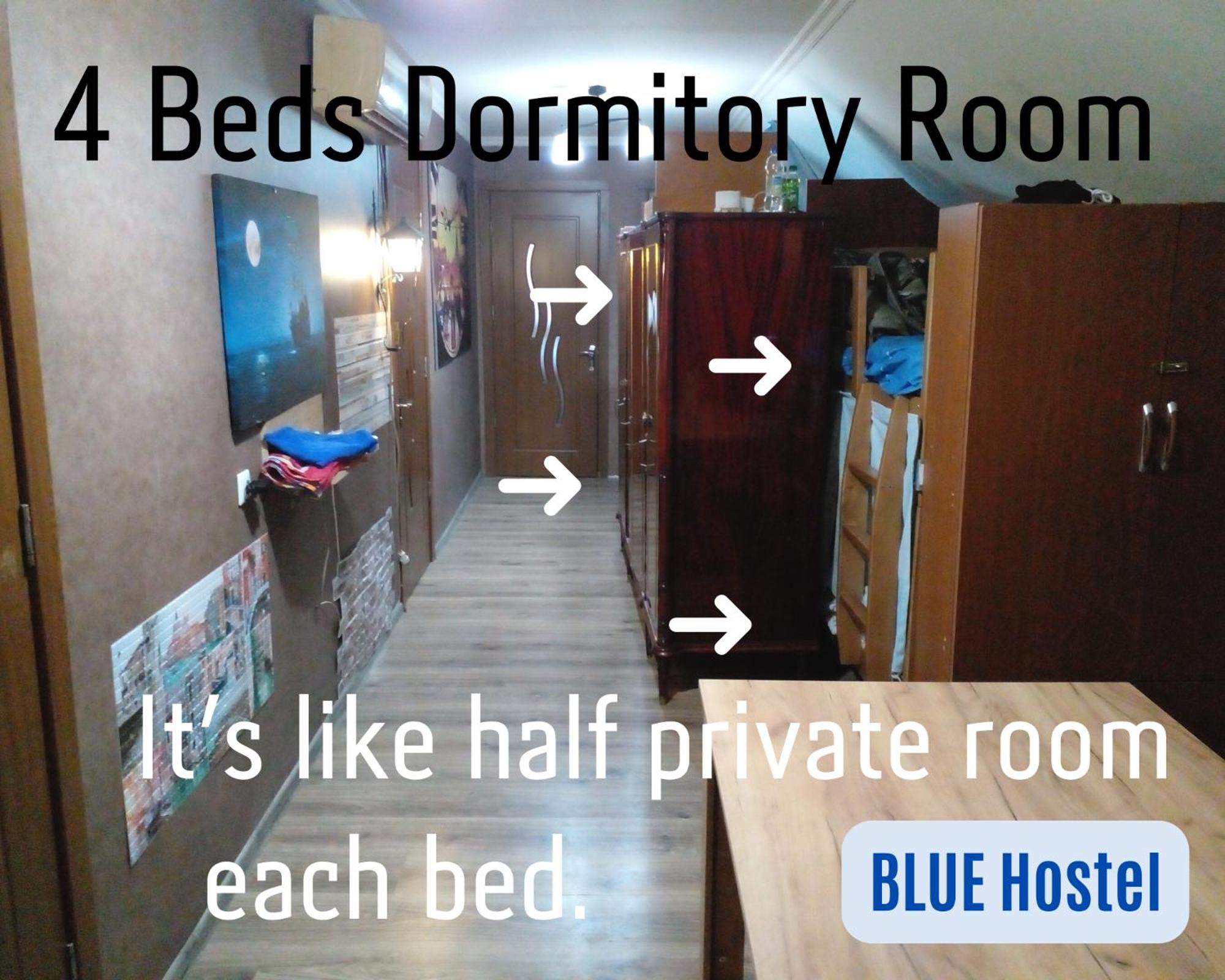 BLUE Hostel - check message after booking view 2