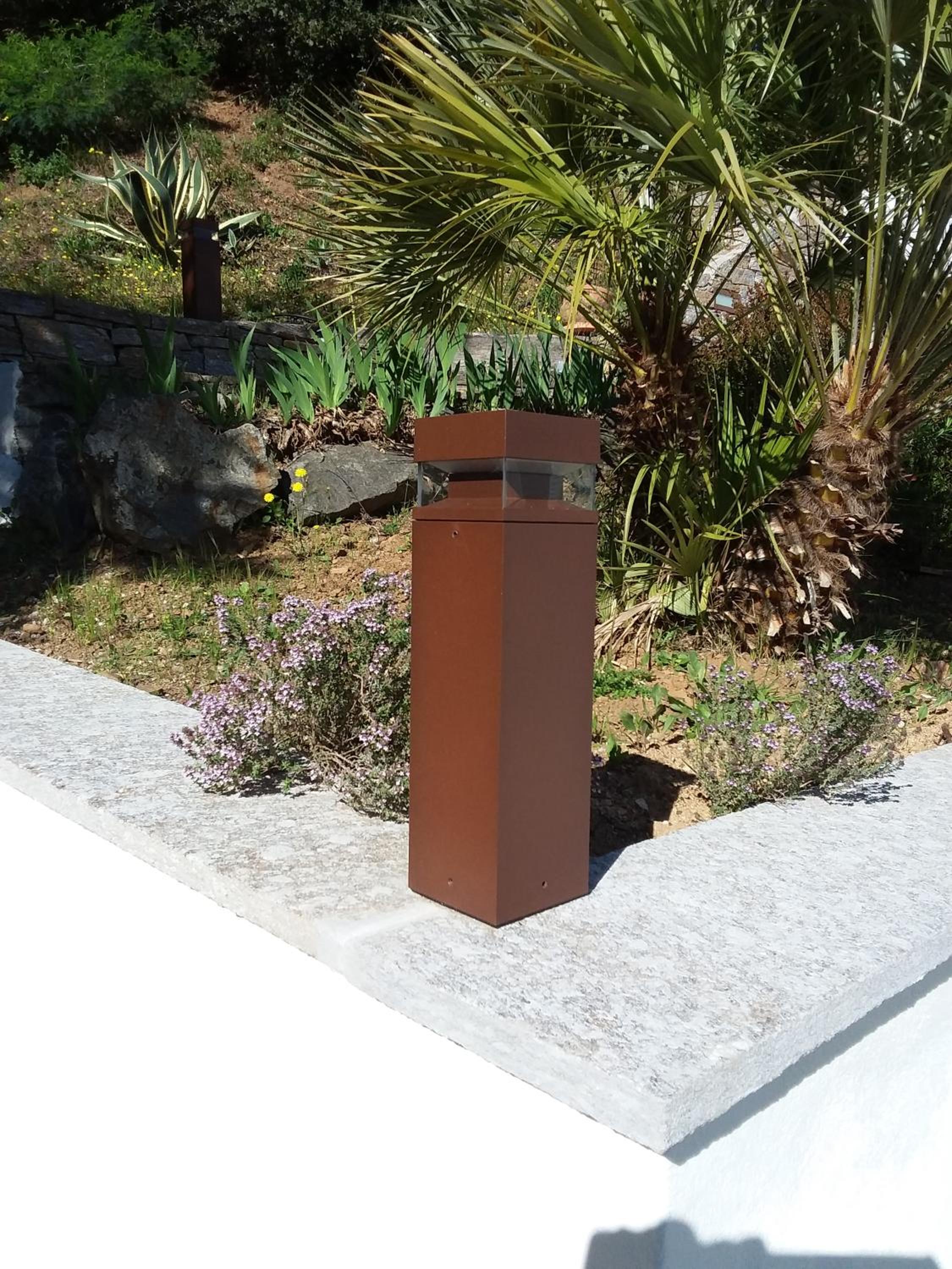 outdoor BBQ area