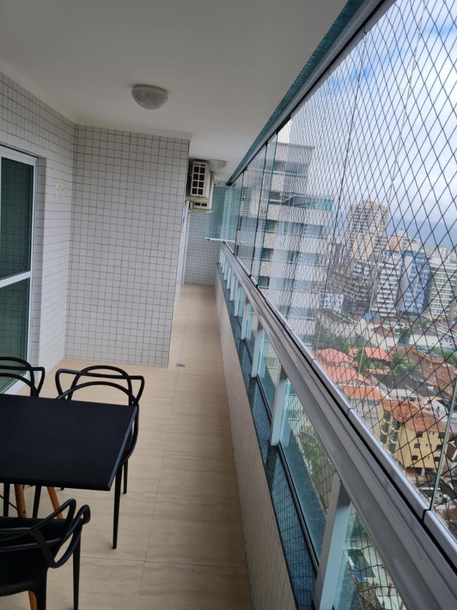 Apartamento na praia canto do forte view 5