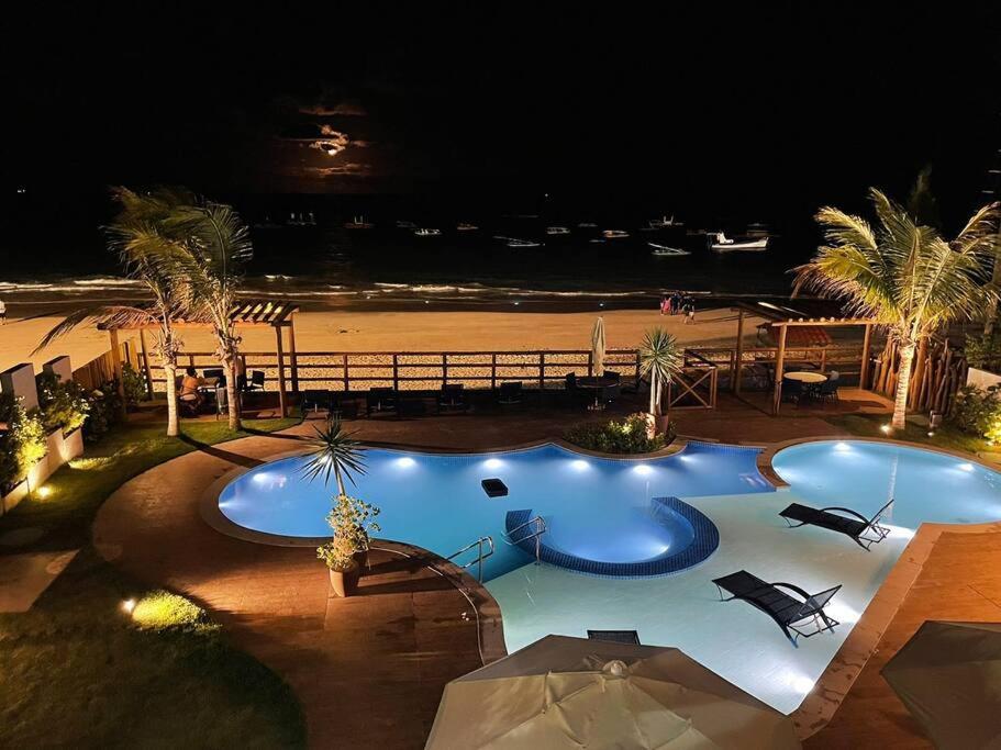 Exclusivo Apto em frente às piscinas naturais de Porto de Galinhas - Com vista frontal para o mar - Beira mar - Plage du Porto 101