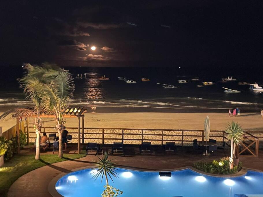Exclusivo Apto em frente às piscinas naturais de Porto de Galinhas - Com vista frontal para o mar - Beira mar - Plage du Porto 101