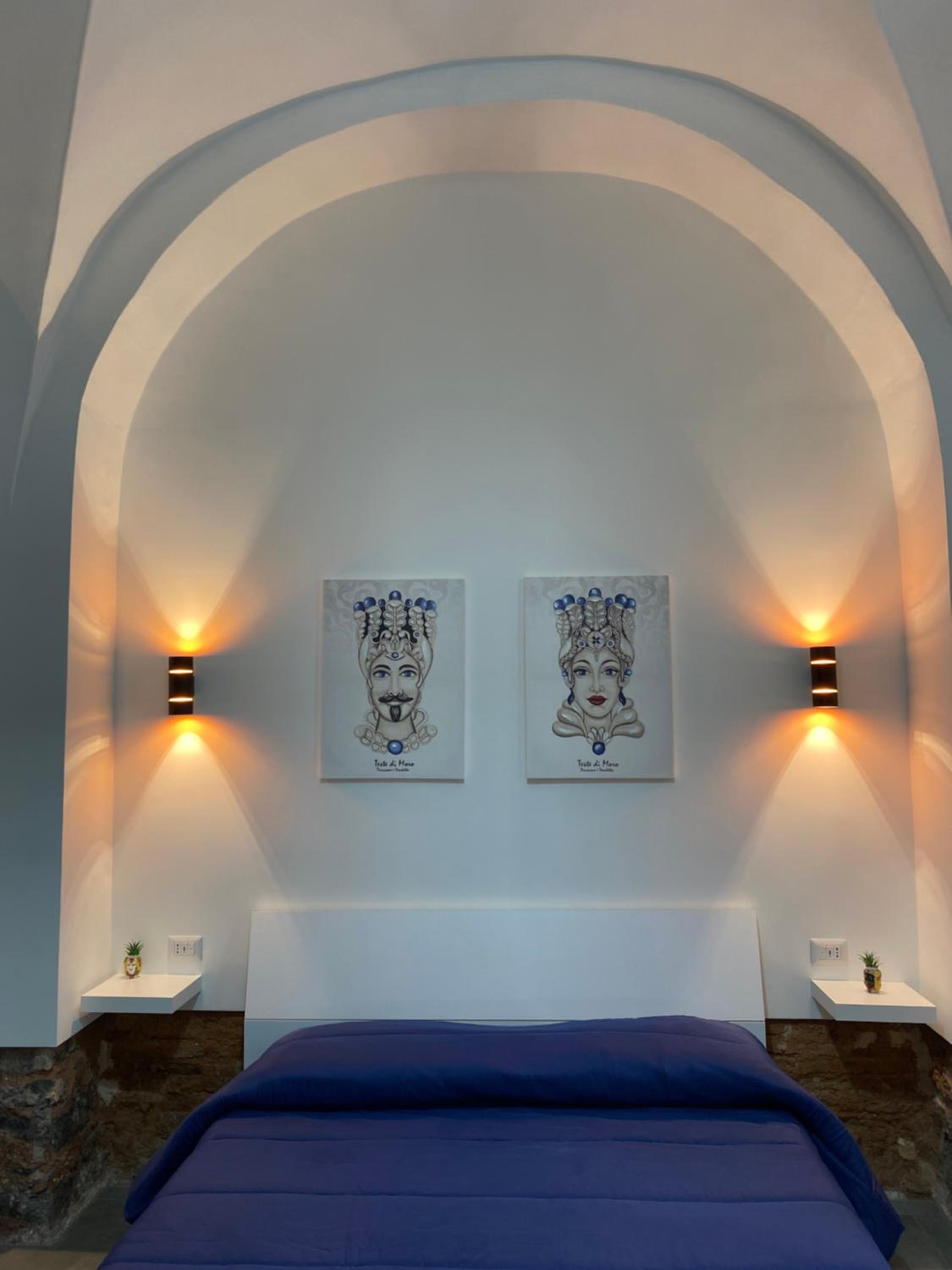 Cortile Cerami Lux en Catania — hotel room