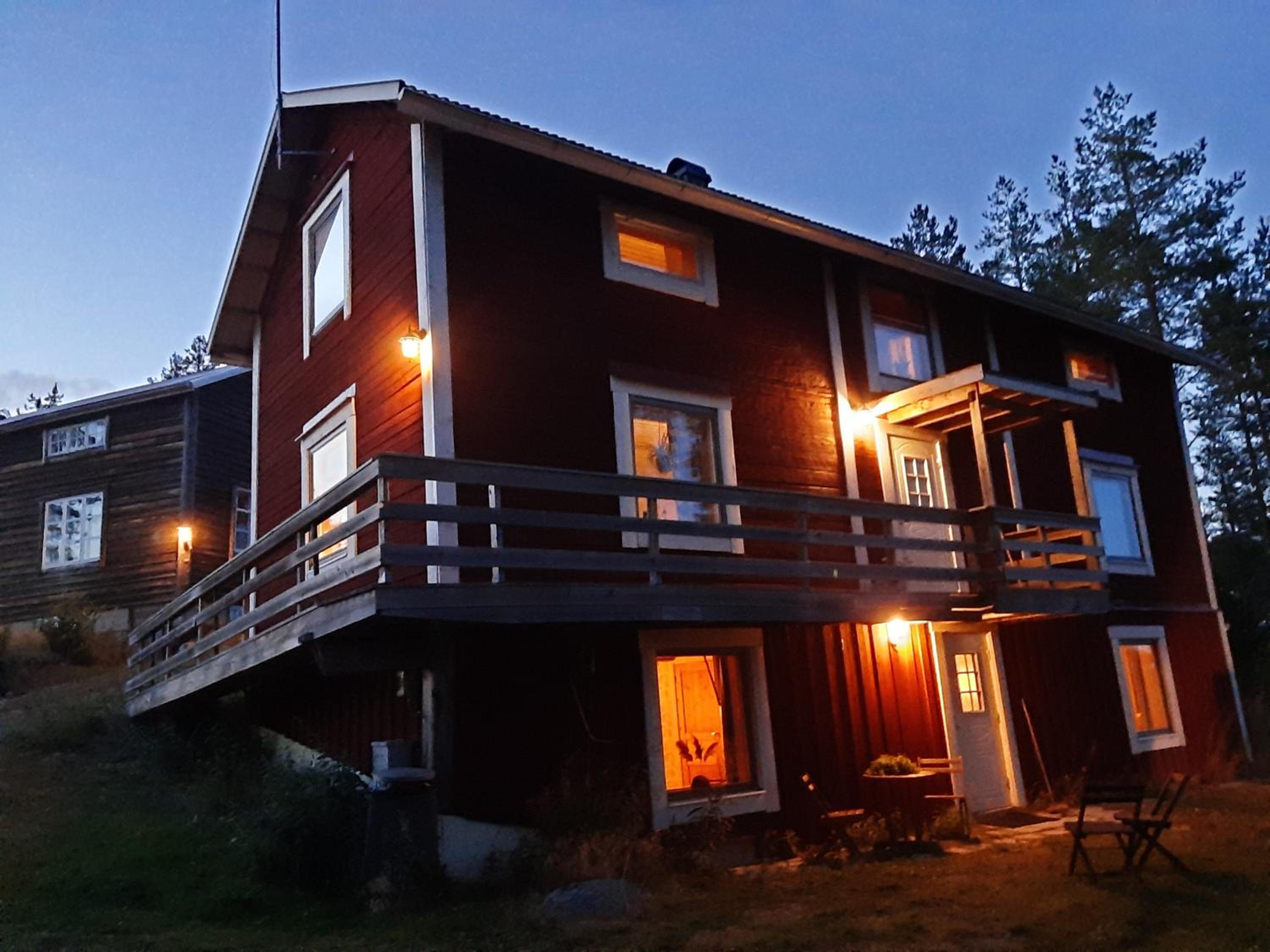 Kalix Riverside inn, Farm timbering