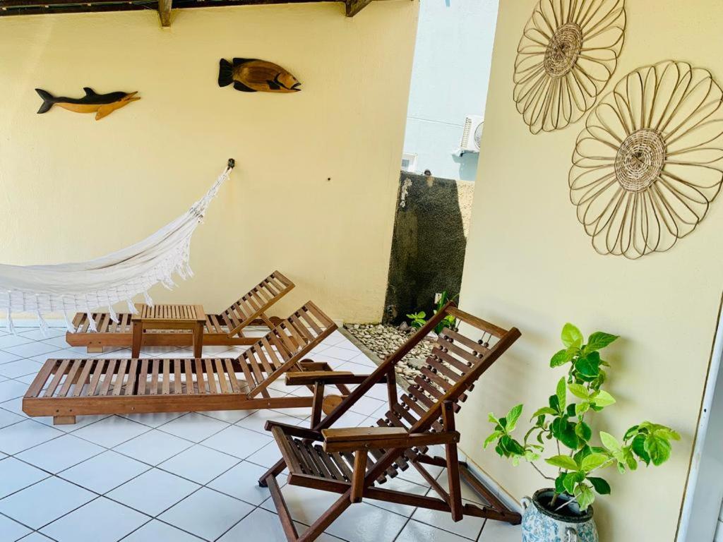 Casa duplex beira mar em Maceió, praia de Ipioca