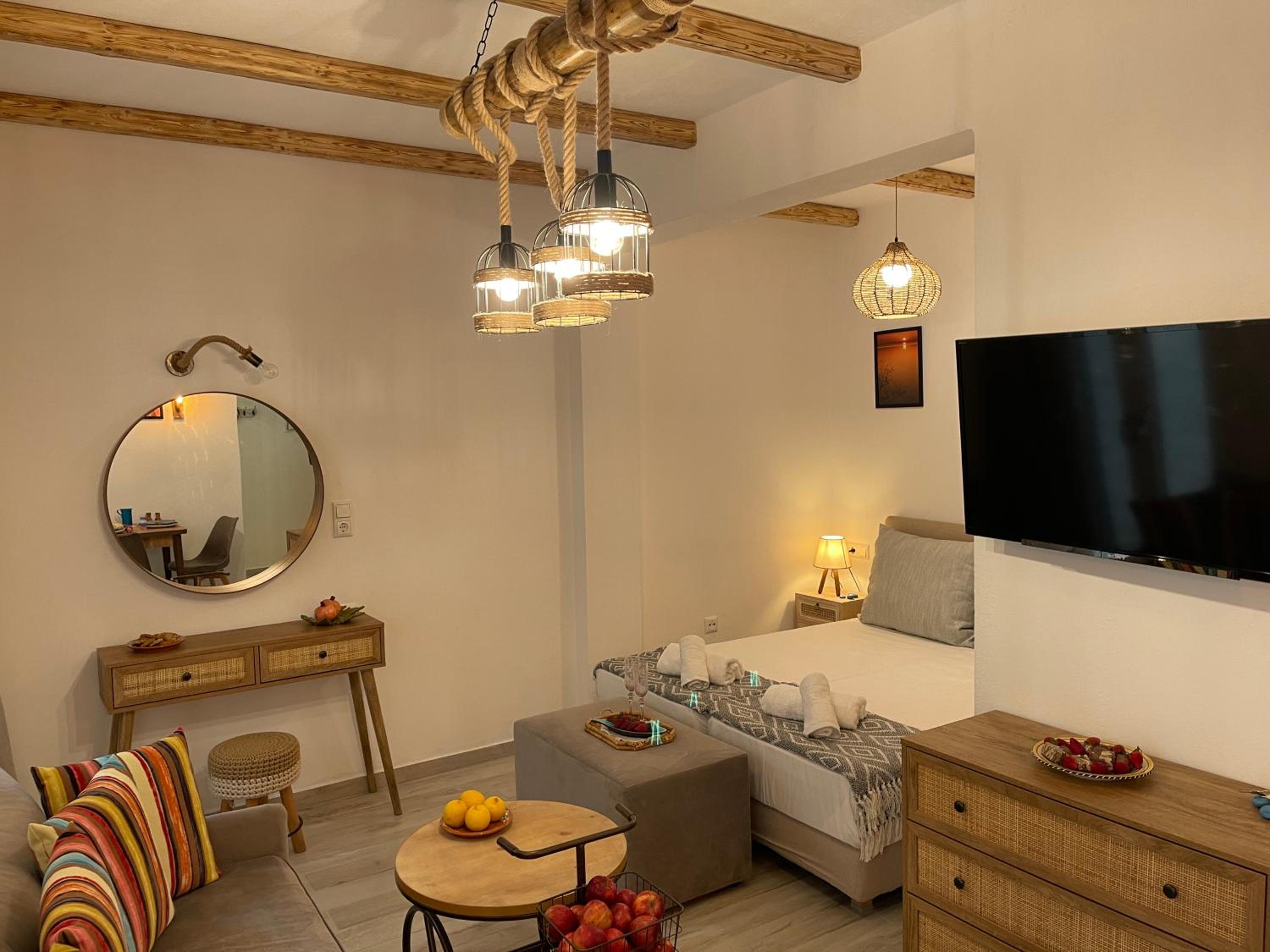 Cocoonut studio, Town of Naxos island, by NaxosVibe view 4
