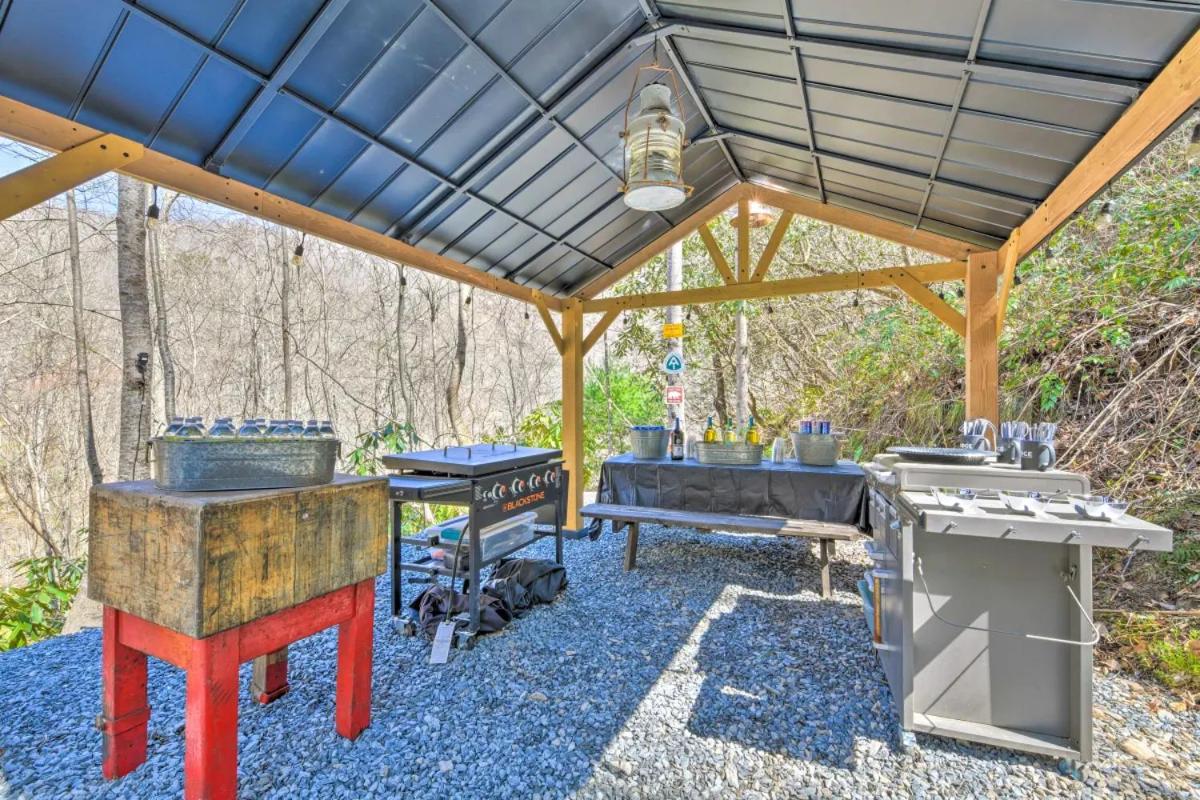 The Lodge Nantahala River view 2