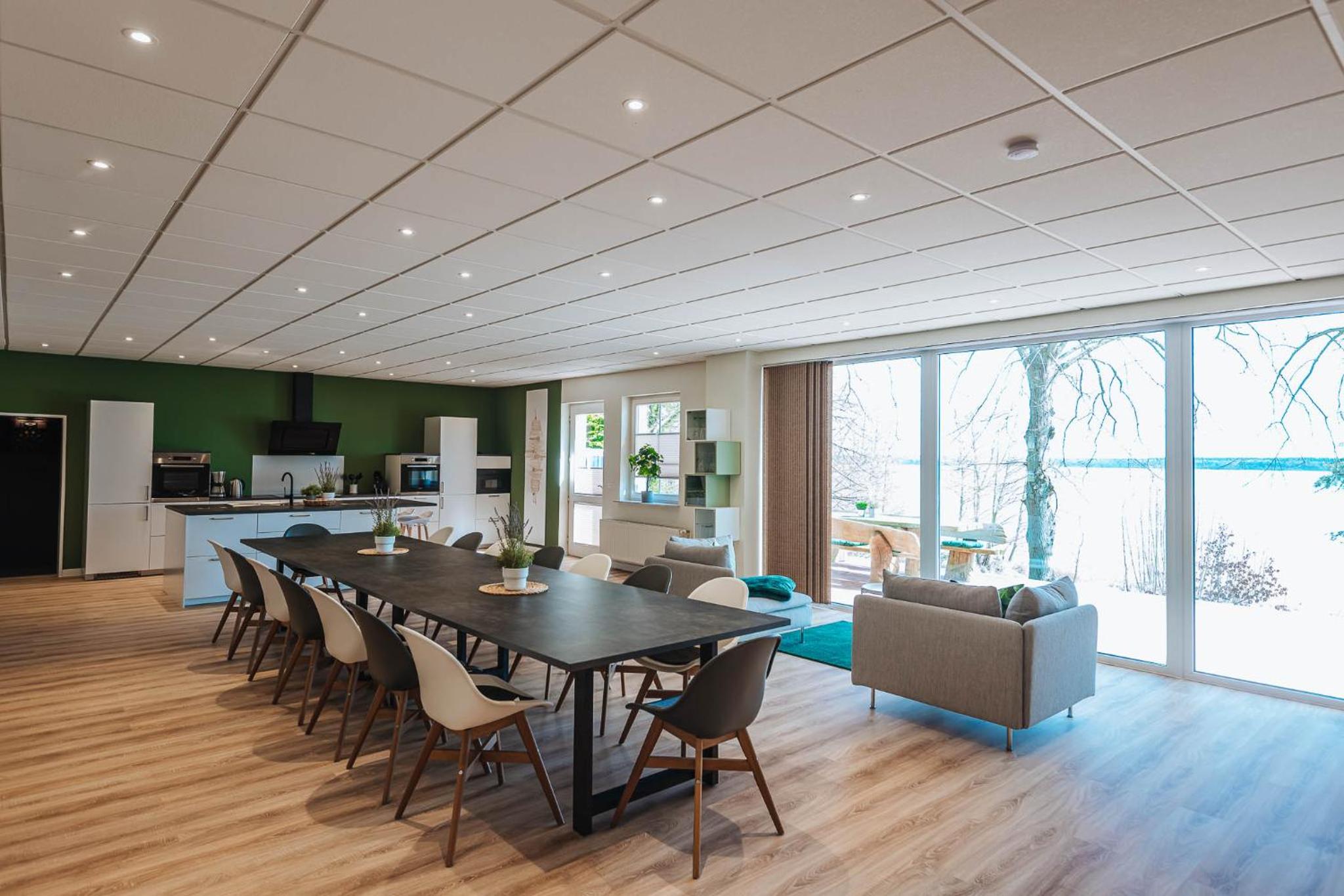 XXL Ferienhaus Goldberger See - Sauna - 16 Personen