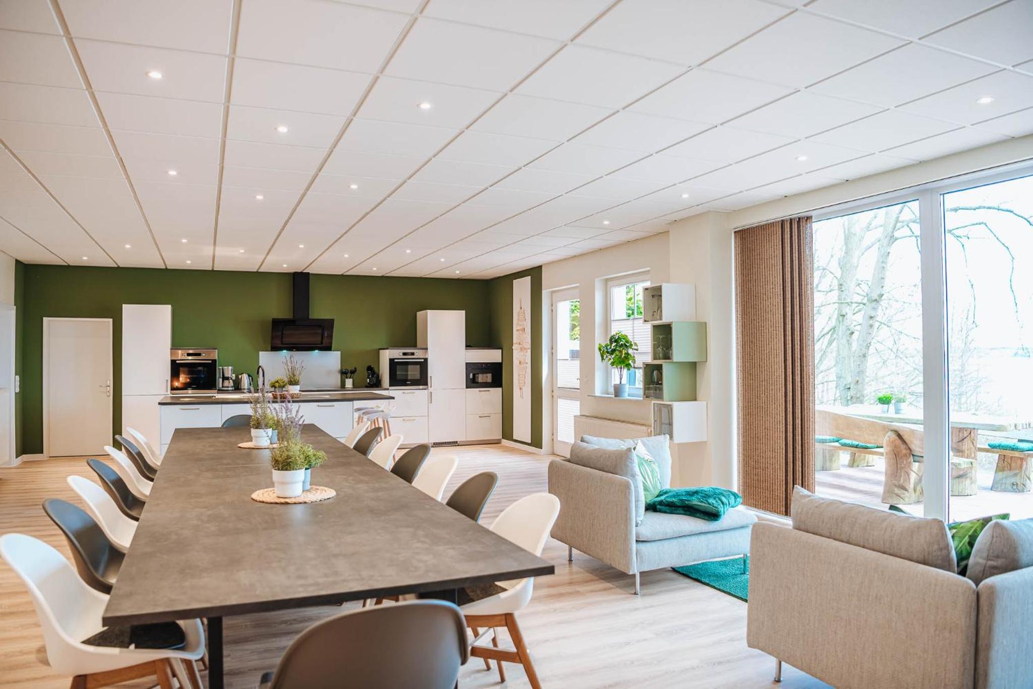 XXL Ferienhaus Goldberger See - Sauna - 16 Personen