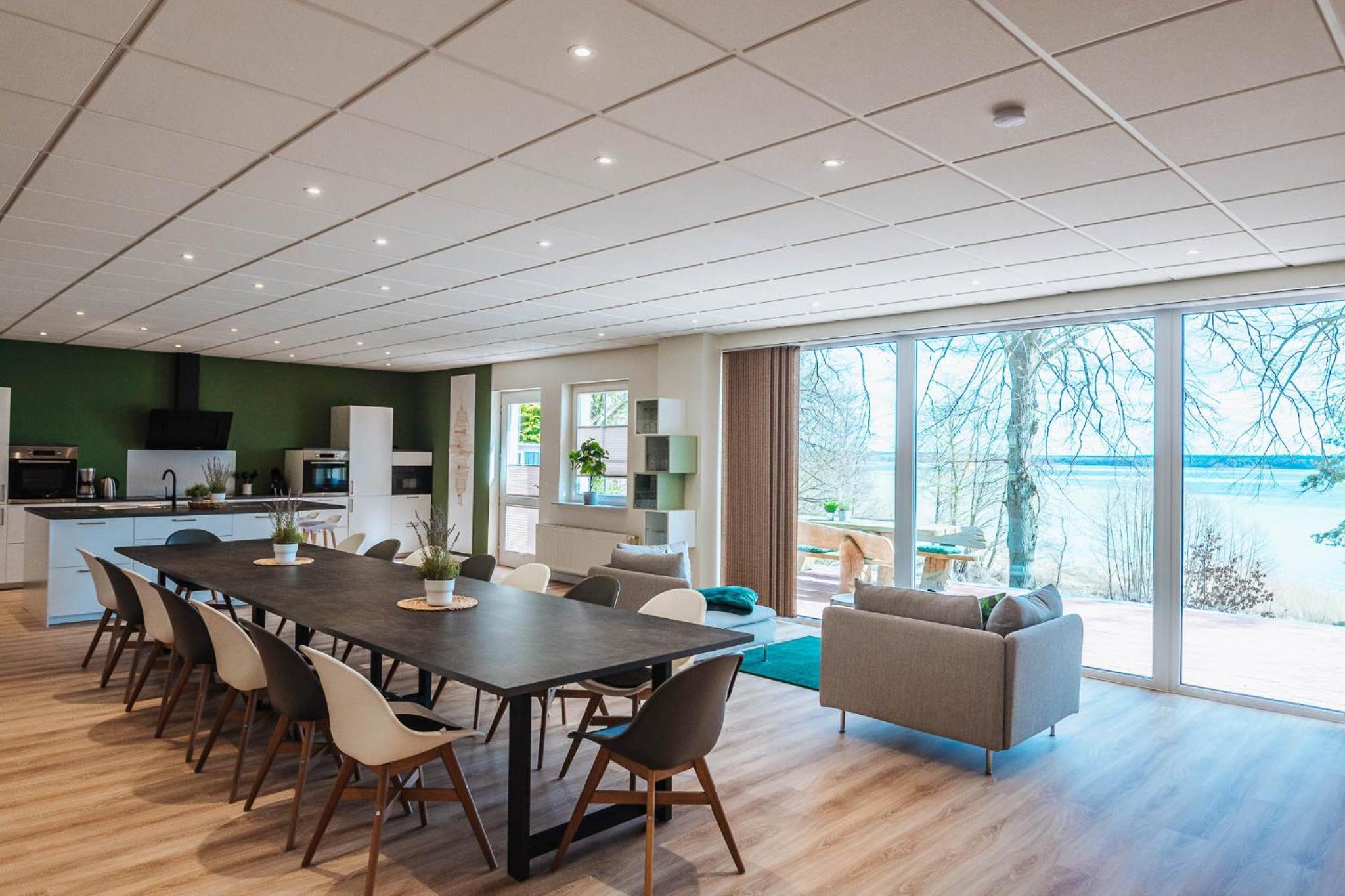 XXL Ferienhaus Goldberger See - Sauna - 16 Personen