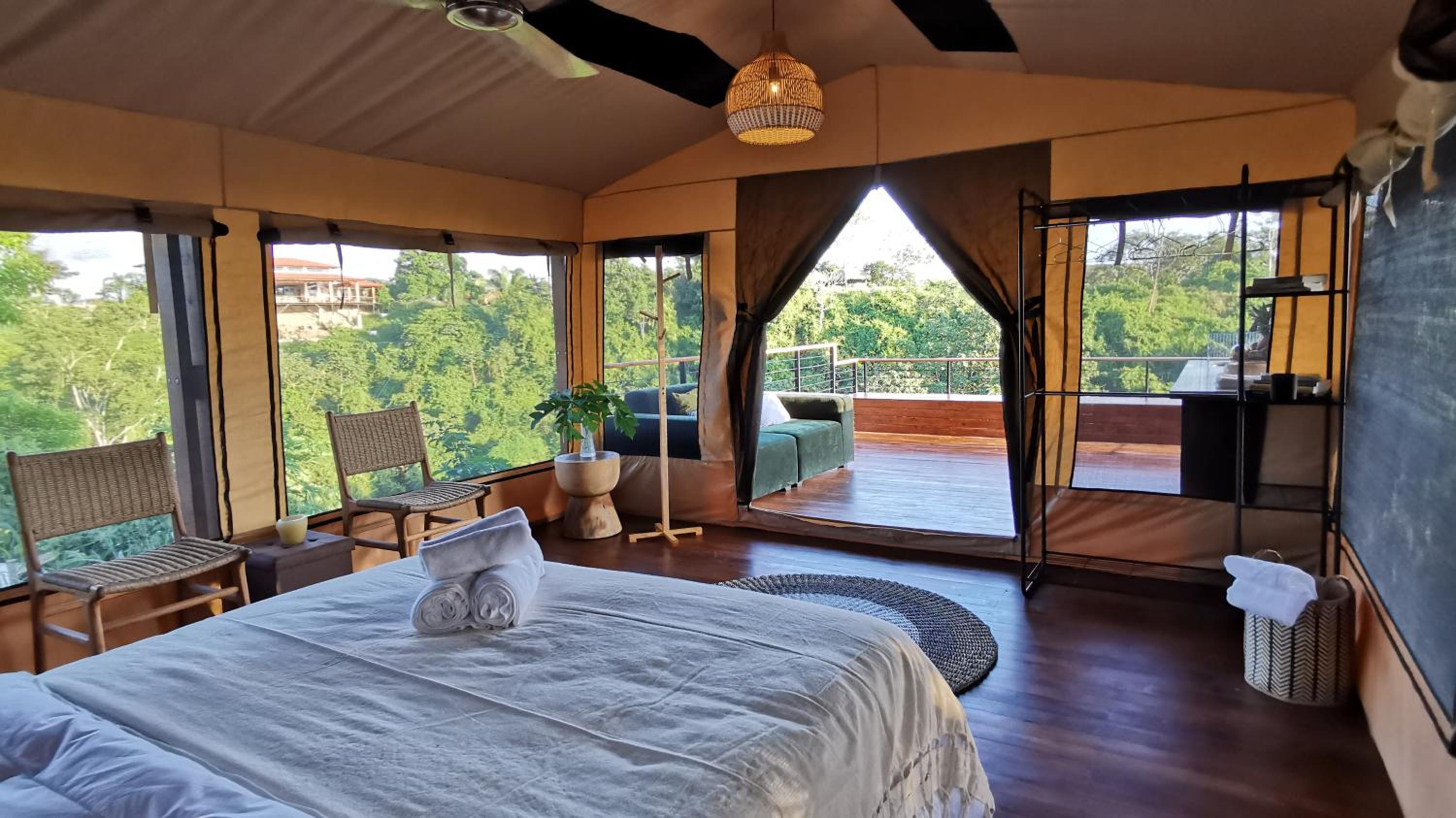 HBG Glamping community Yoga & Wellness space