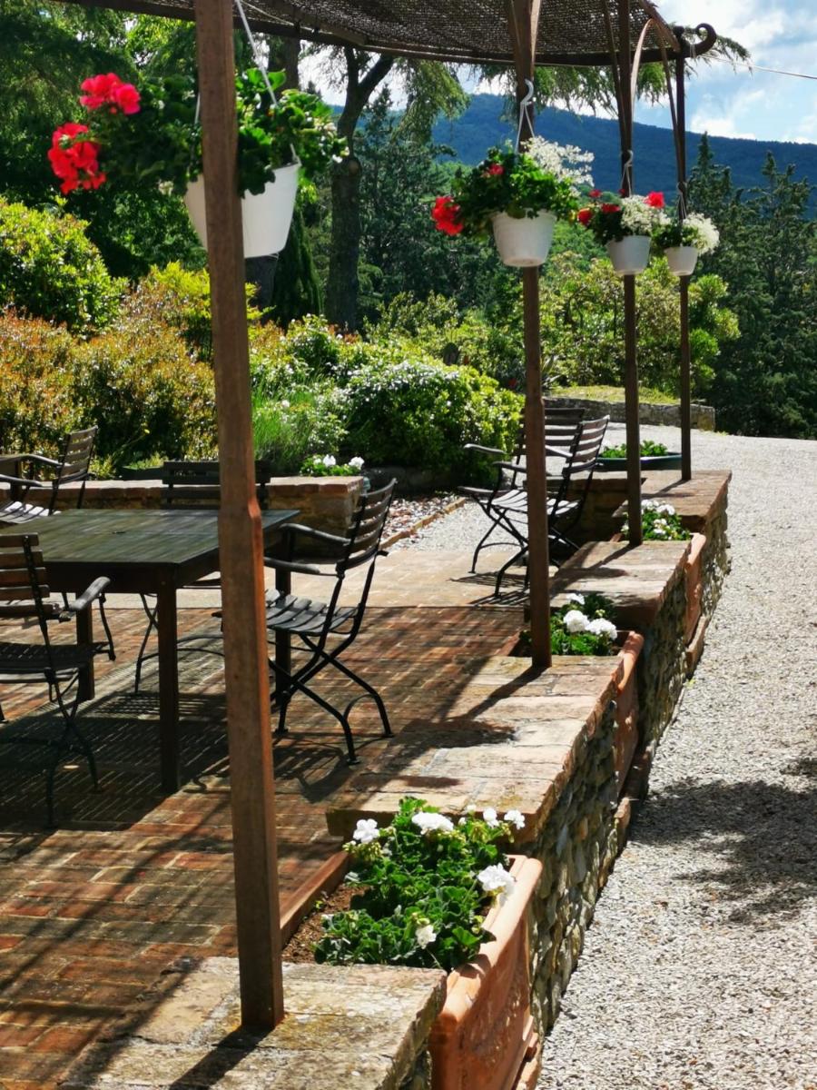 outdoor BBQ area