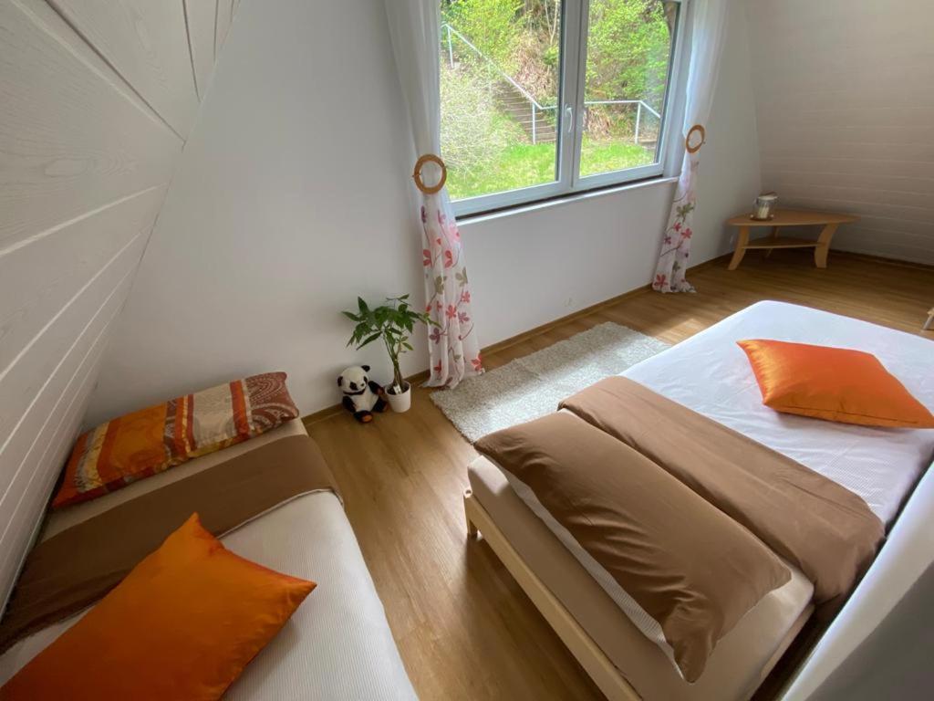 Haus Adler - Komplettes Ferienhaus am Badesee