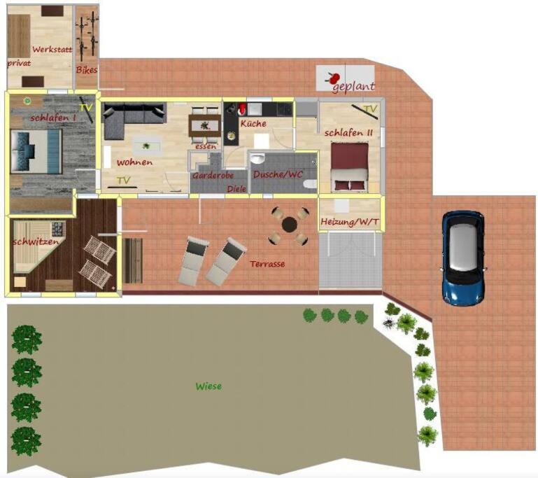 Casita - Sterneferienhaus mit Garten, Sauna und Wallbox
