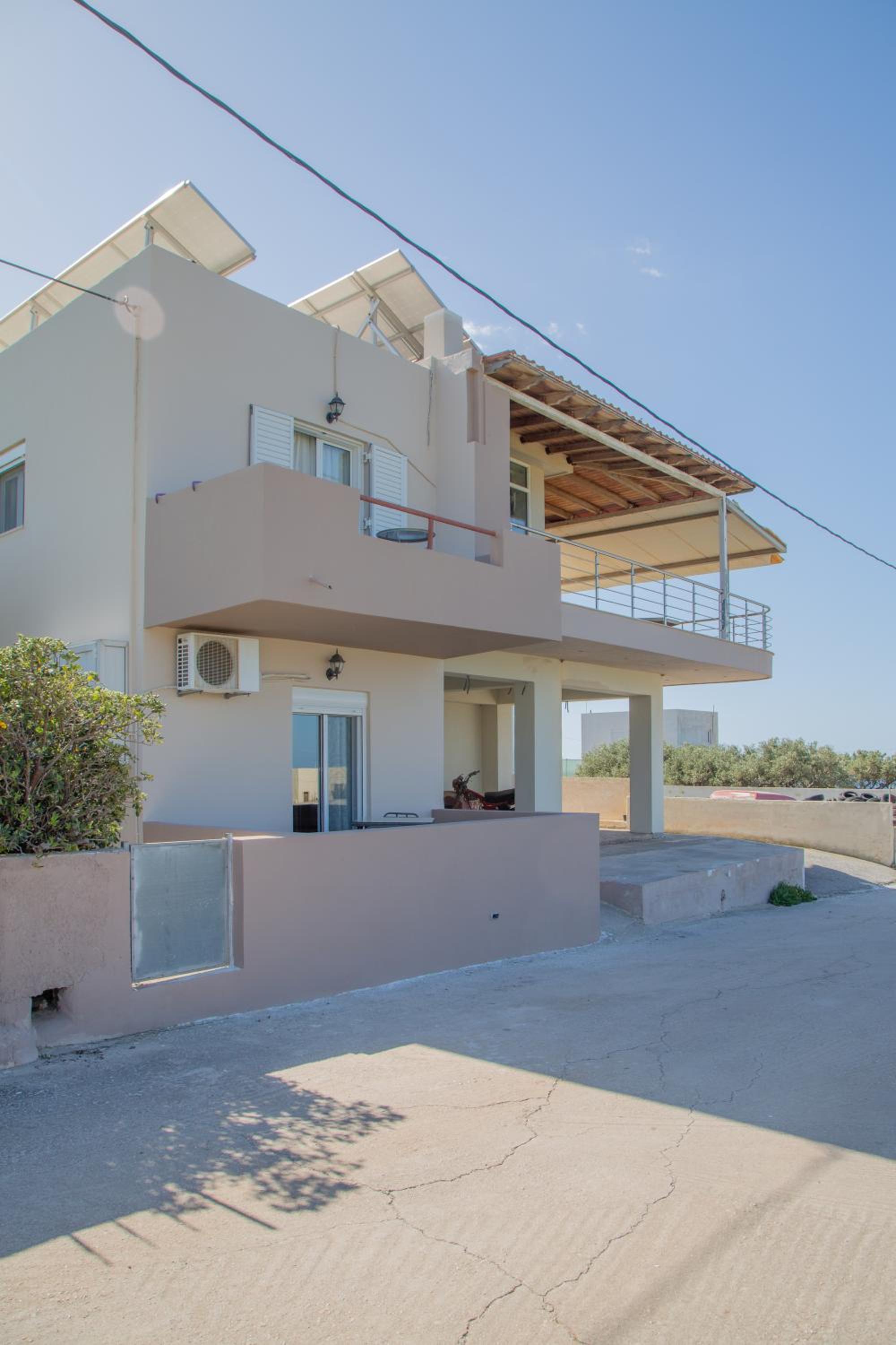 Studio Athena with panoramic view of MakryGialos view 3