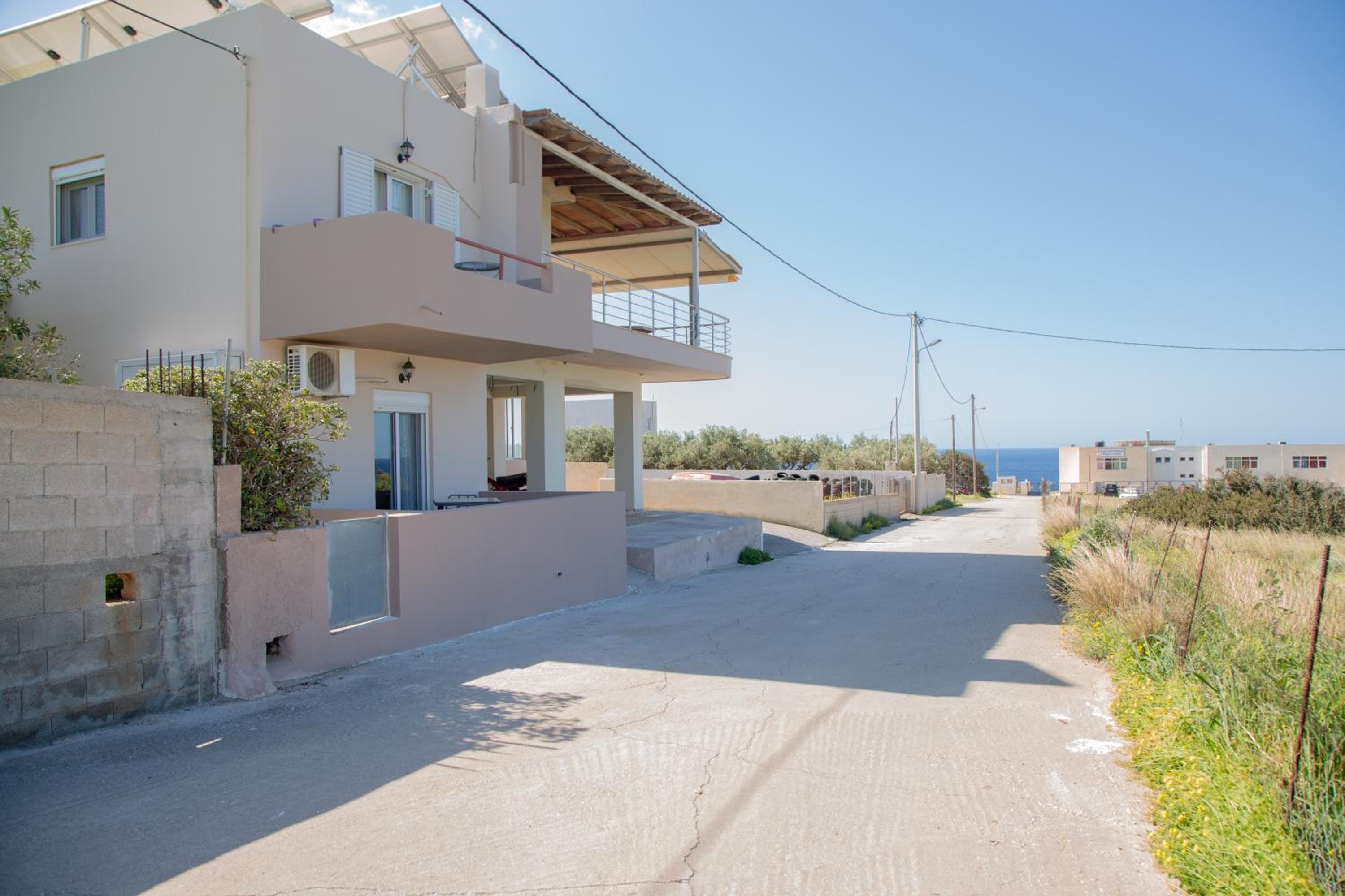 Studio Athena with panoramic view of MakryGialos view 4