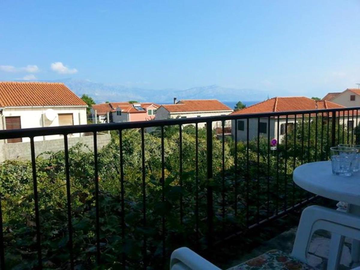 2 bedrooms appartement at Supetar 100 m away from the beach with sea view furnished garden and wifi