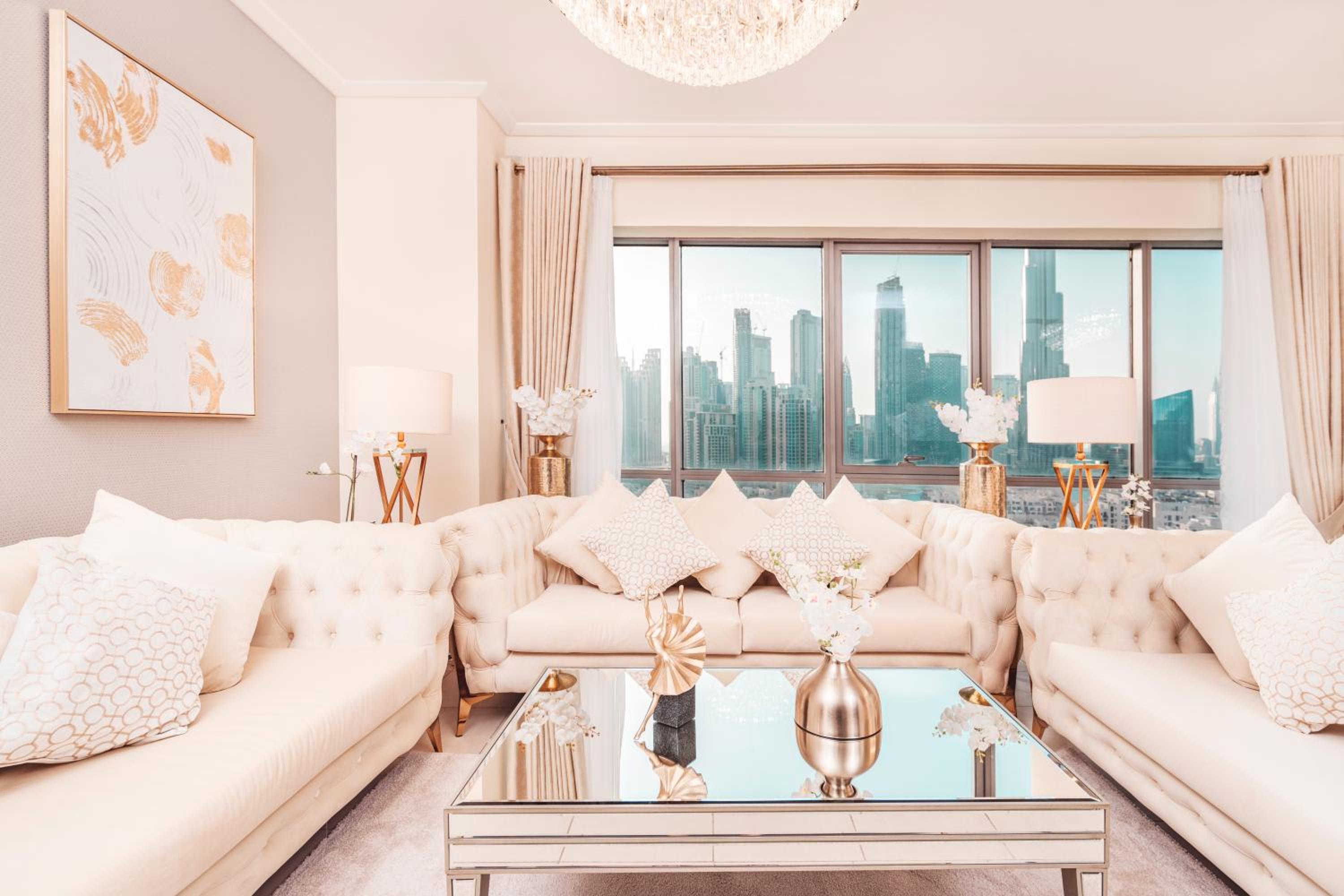 Elite Royal Apartment - Panoramic Full Burj Khalifa, Fountain & Skyline view - Infinite