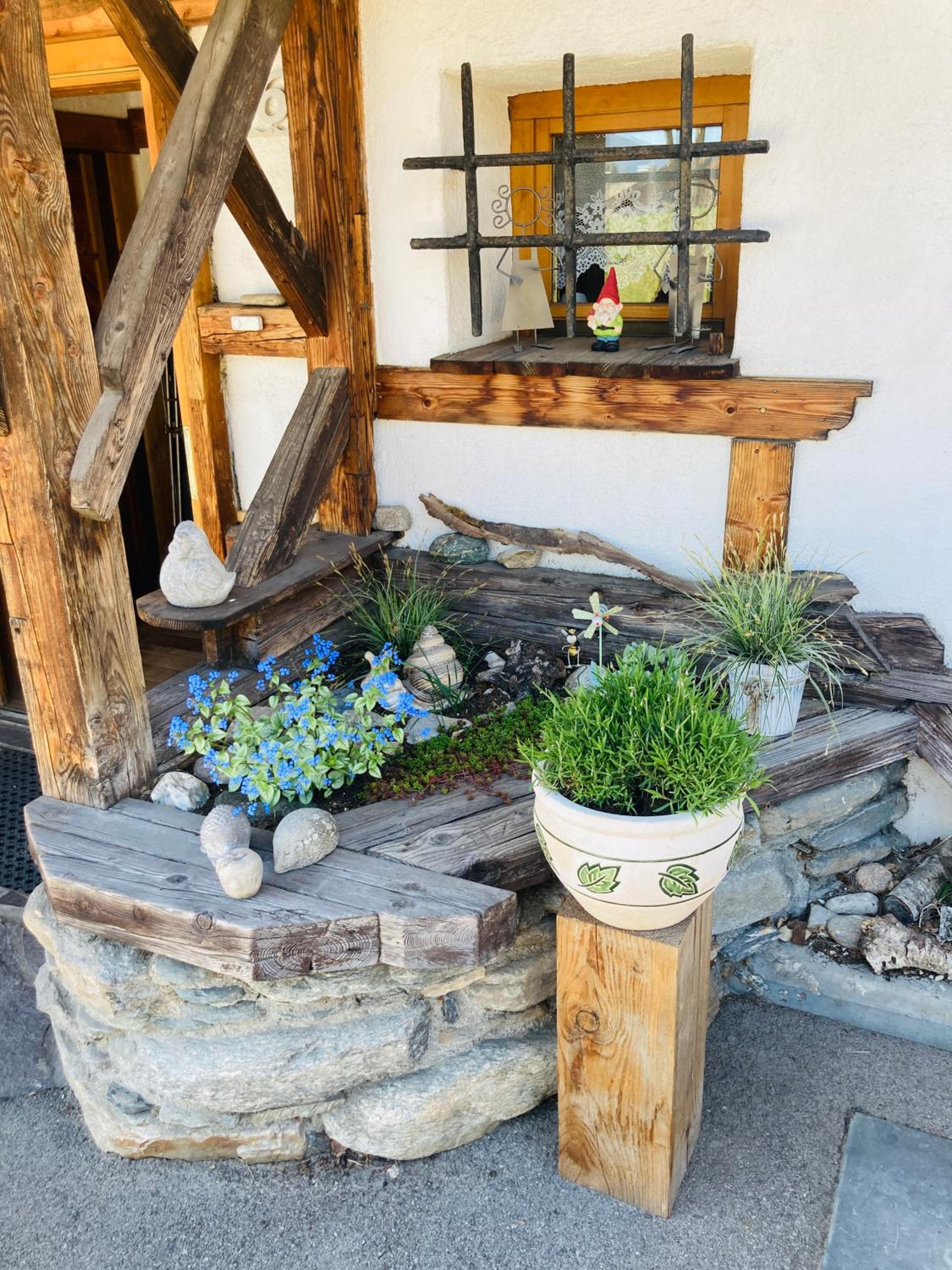 Almhütte zwei Welten