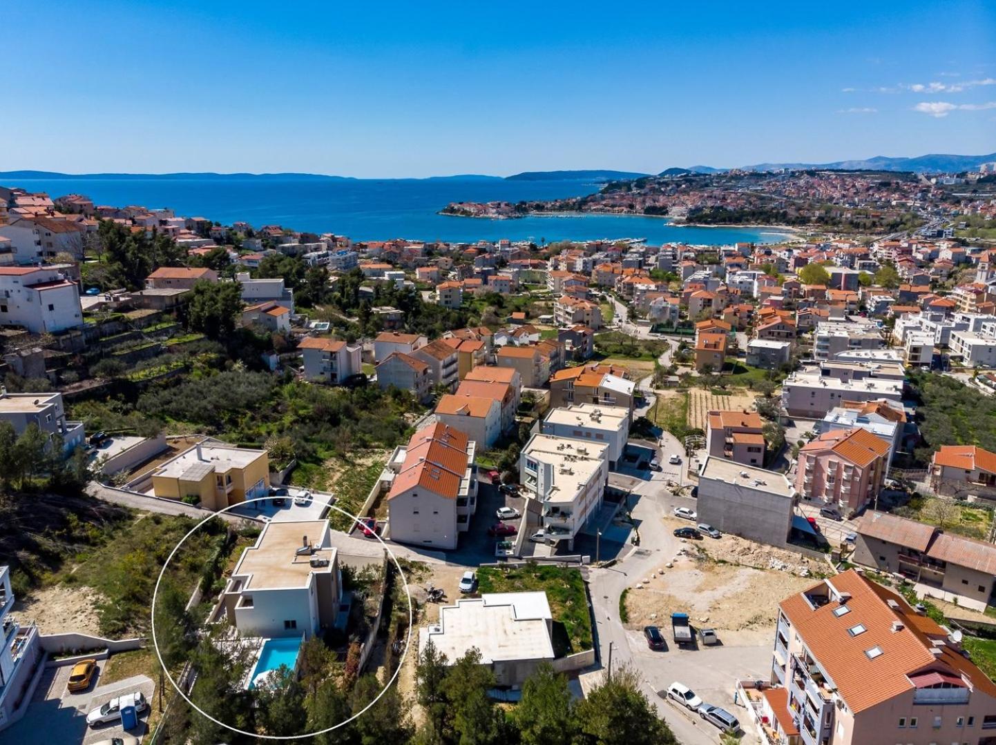 Villa Nina with private 32 sqm heated pool, 5 bedrooms, fun zone, 850m from the beach view 4