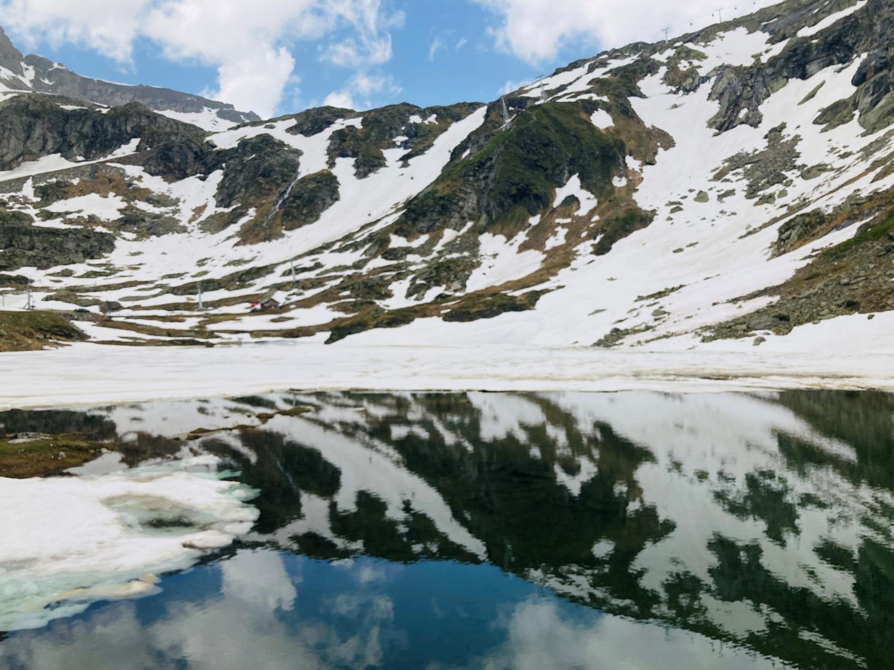 Almhütte zwei Welten