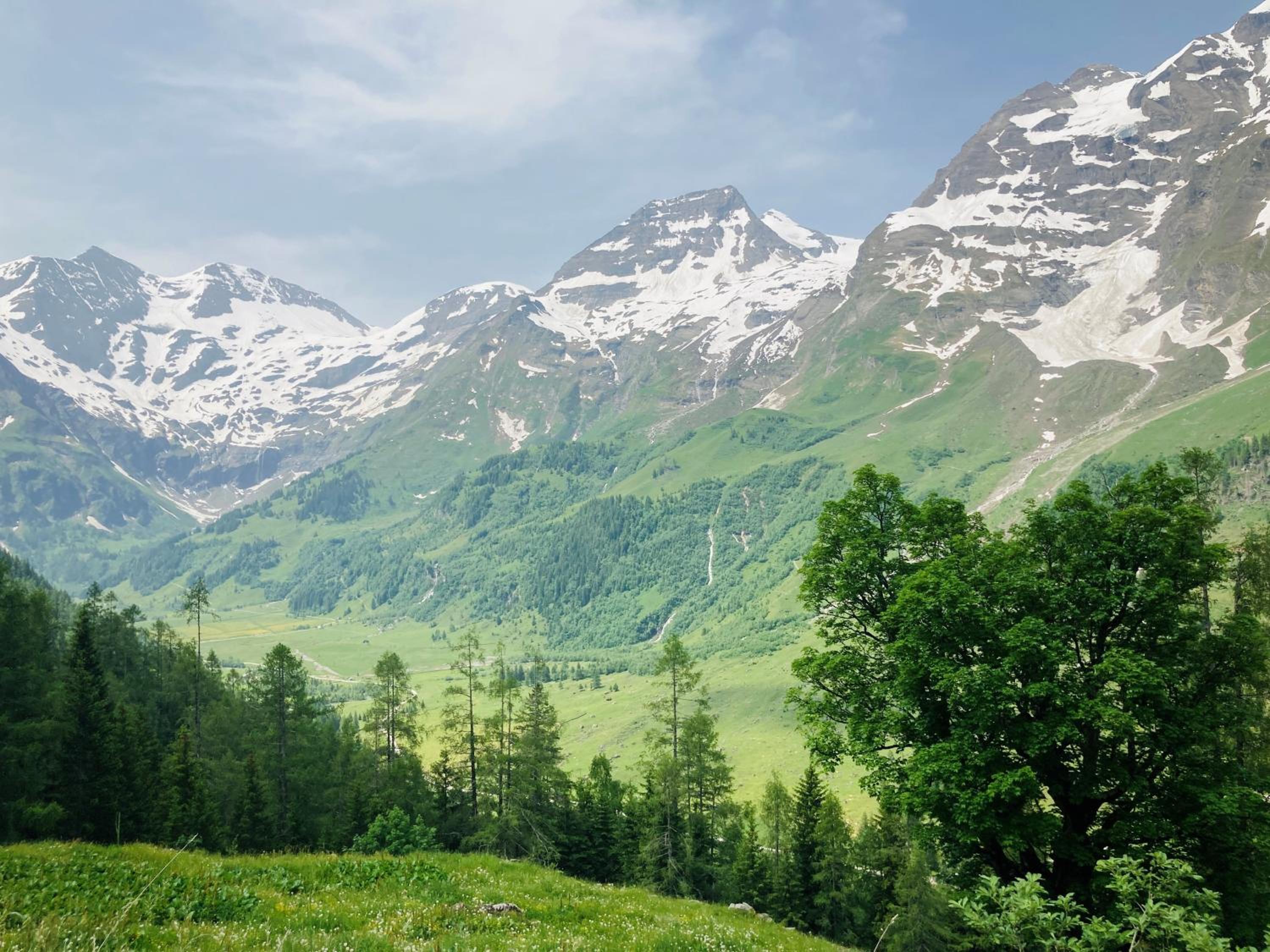 Almhütte zwei Welten