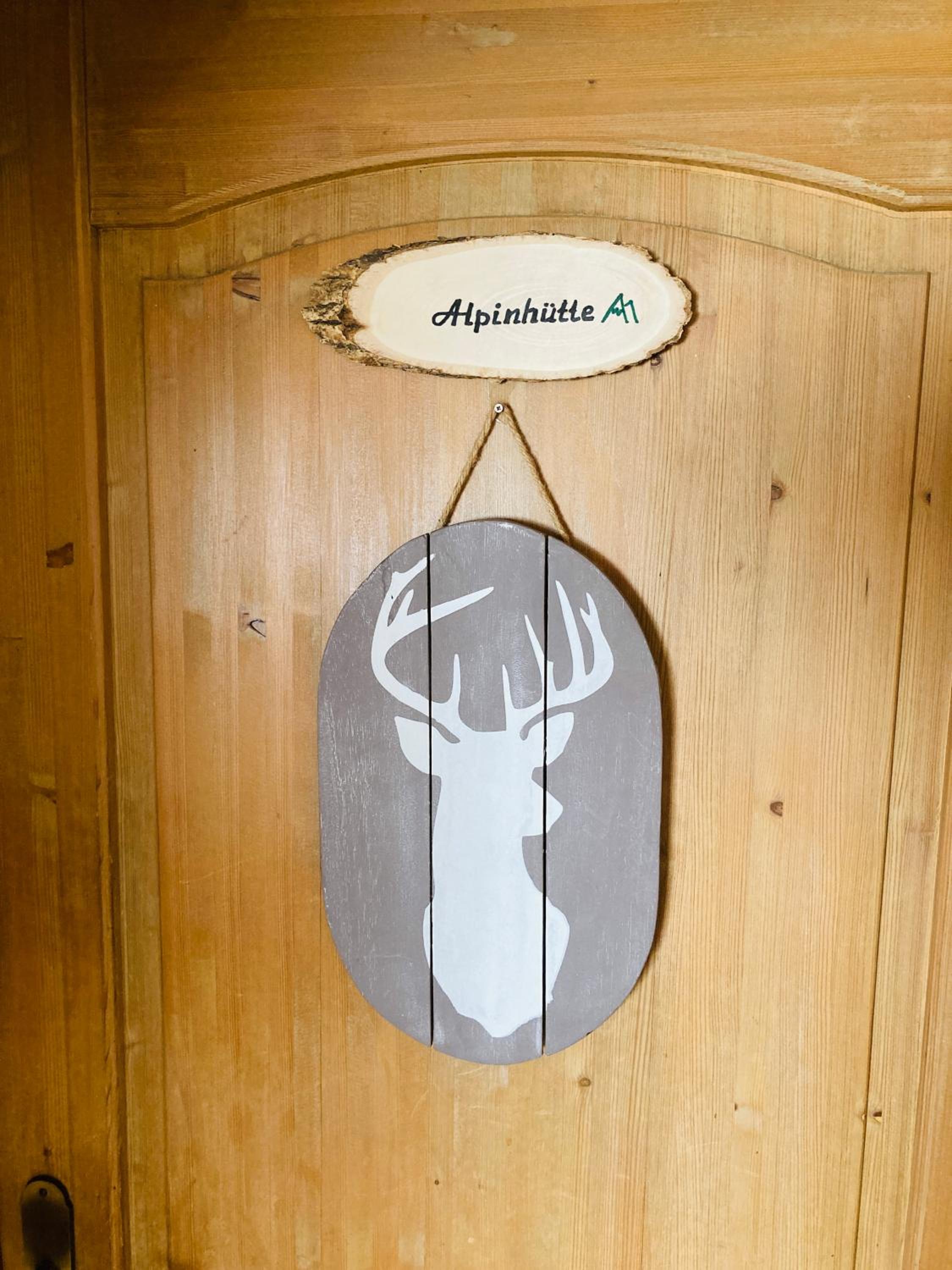 Almhütte zwei Welten