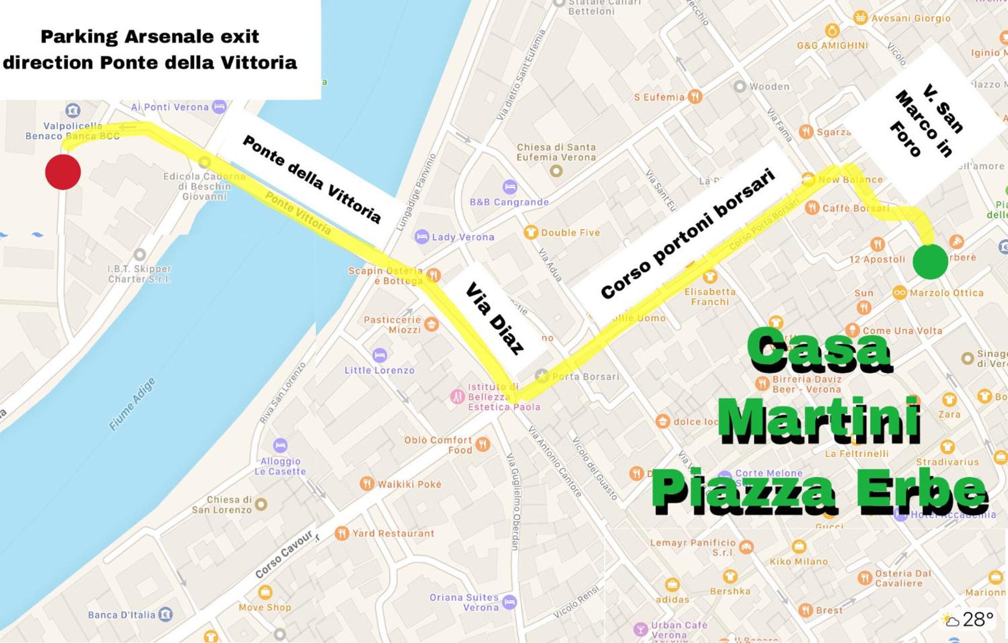 Casa Martini Piazza Erbe view 4