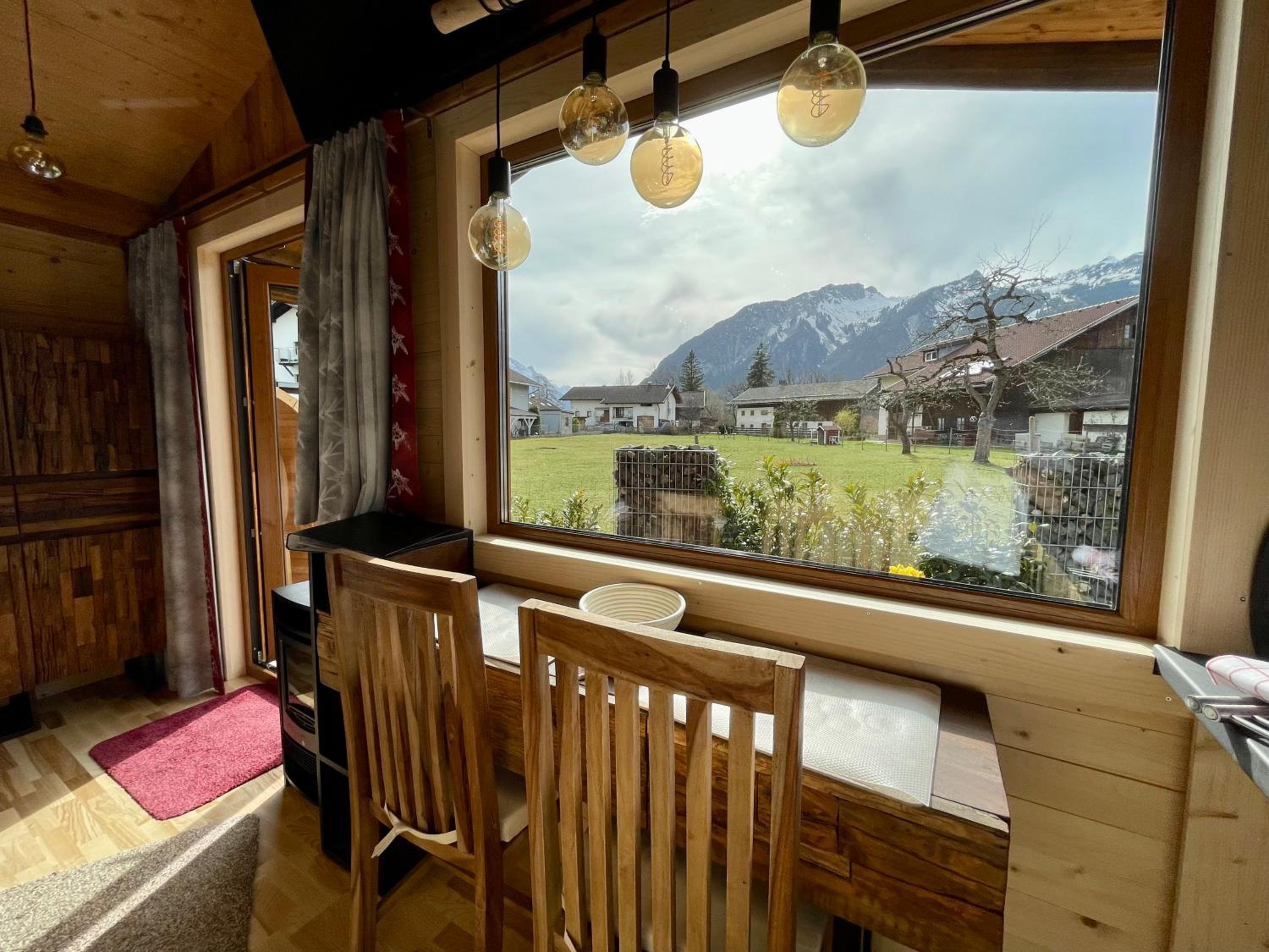 Tiny House Singer - contactless check-in - Sauna view 2