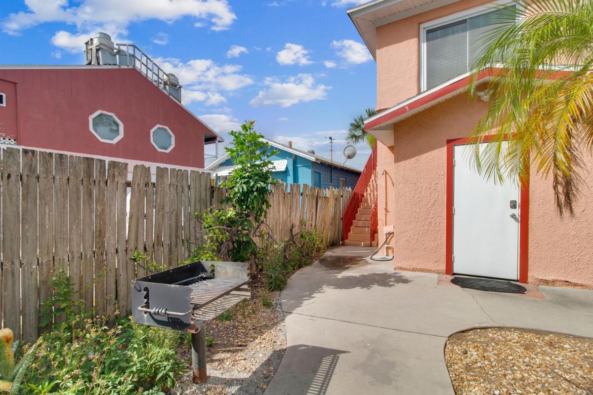 outdoor BBQ area