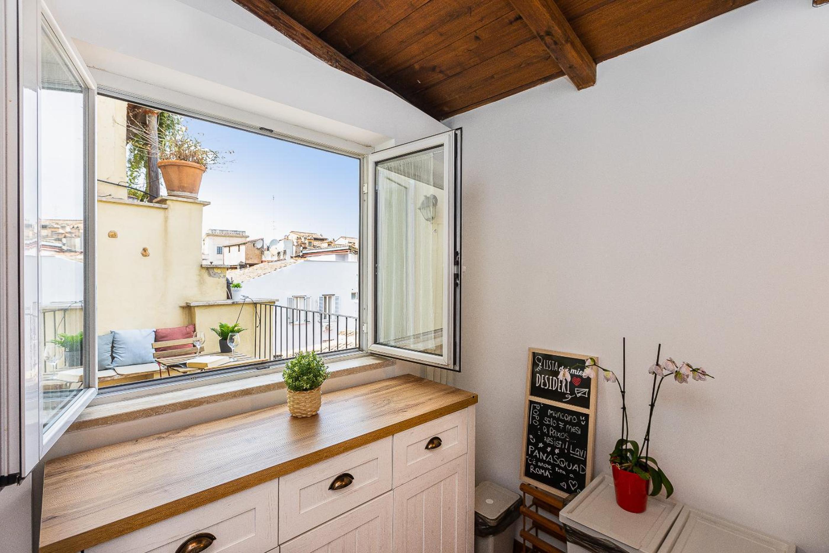 Campo de' Fiori Penthouse-Rental in Rome