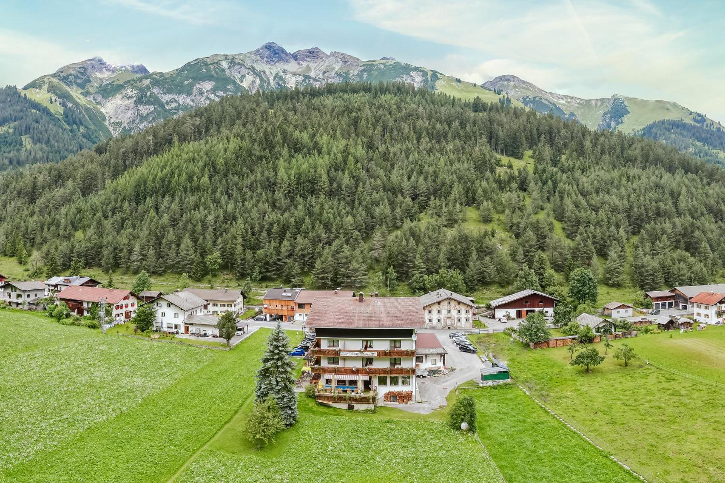 Gasthof Schwarzer Adler in Hägerau-Steeg Naturpark Lechtal