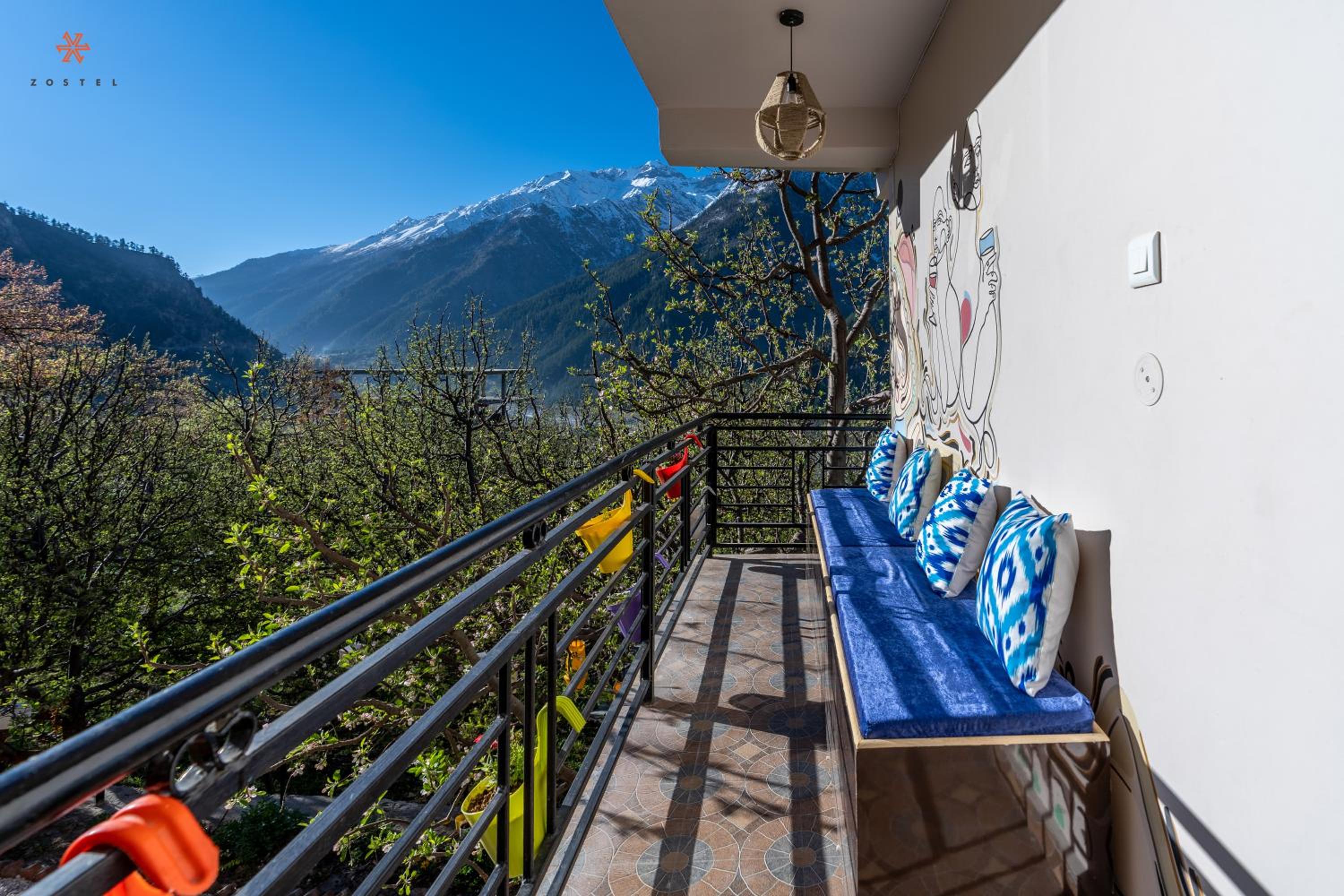 Zostel Sangla view 3