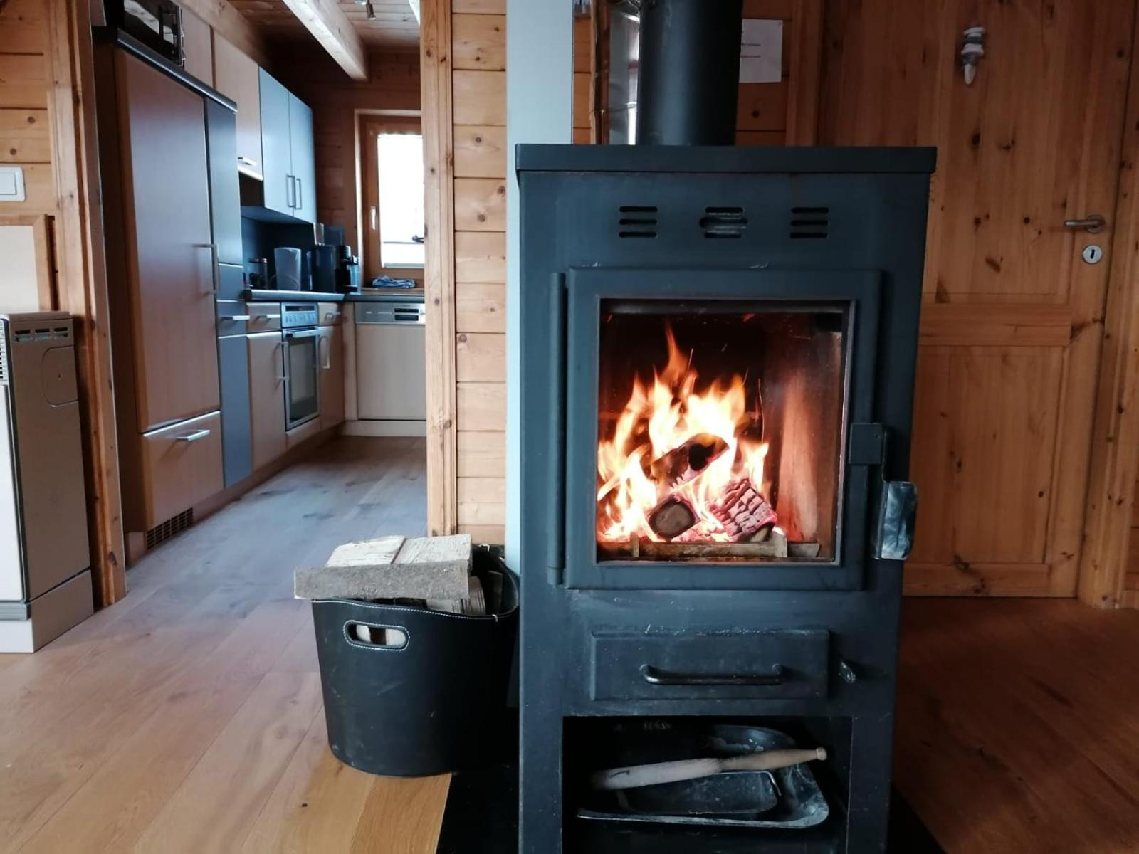 Gemütliches Ferienhaus mit Holzofen und Sauna