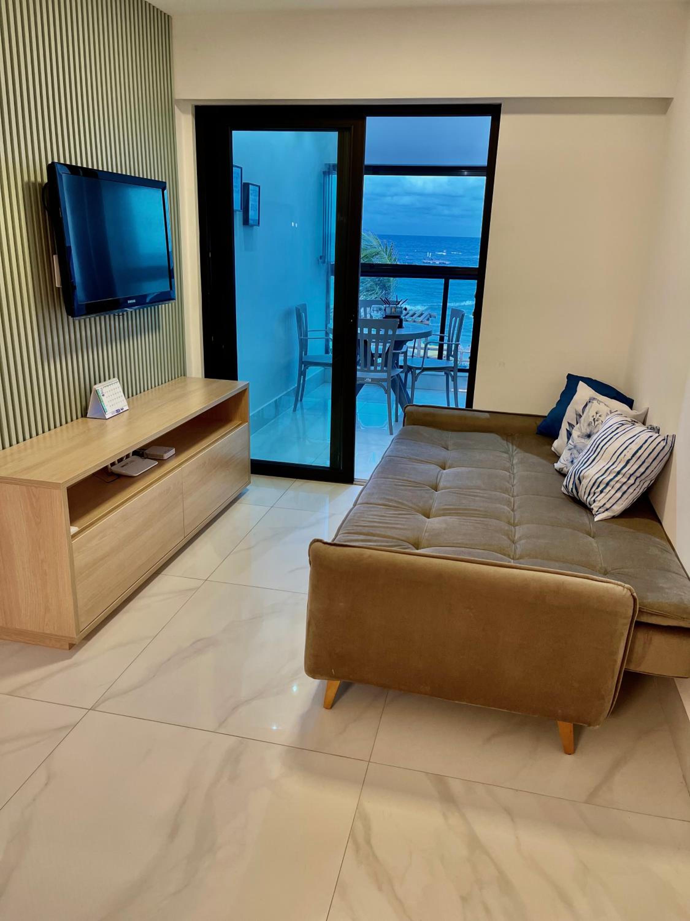Exclusivo Apto em frente às piscinas naturais de Porto de Galinhas - Com vista frontal para o mar - Beira mar - Plage du Porto 101